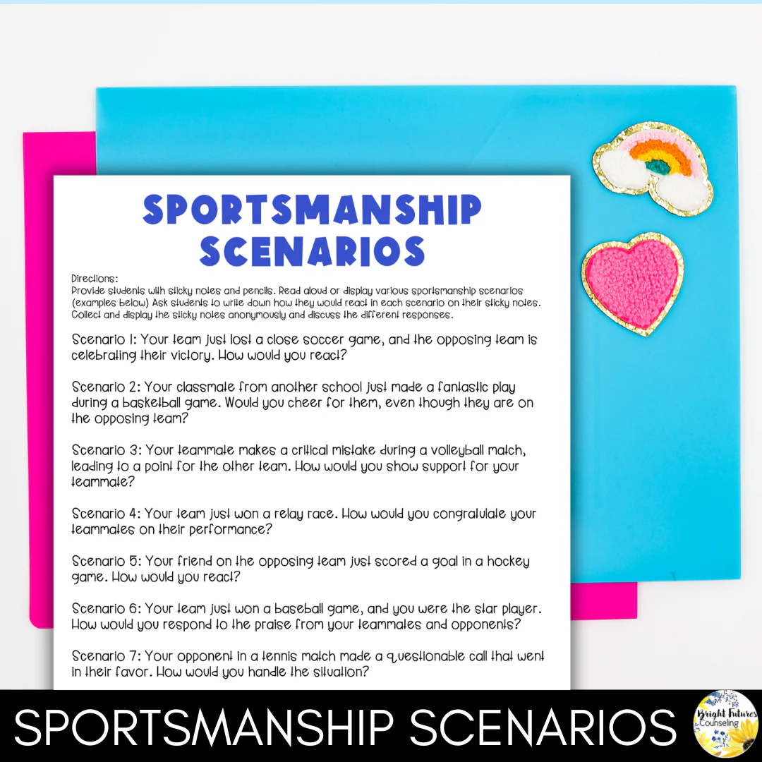 Good Sportsmanship Lesson & Activities: Elementary Social Skills & Sportsmanship - Image 6