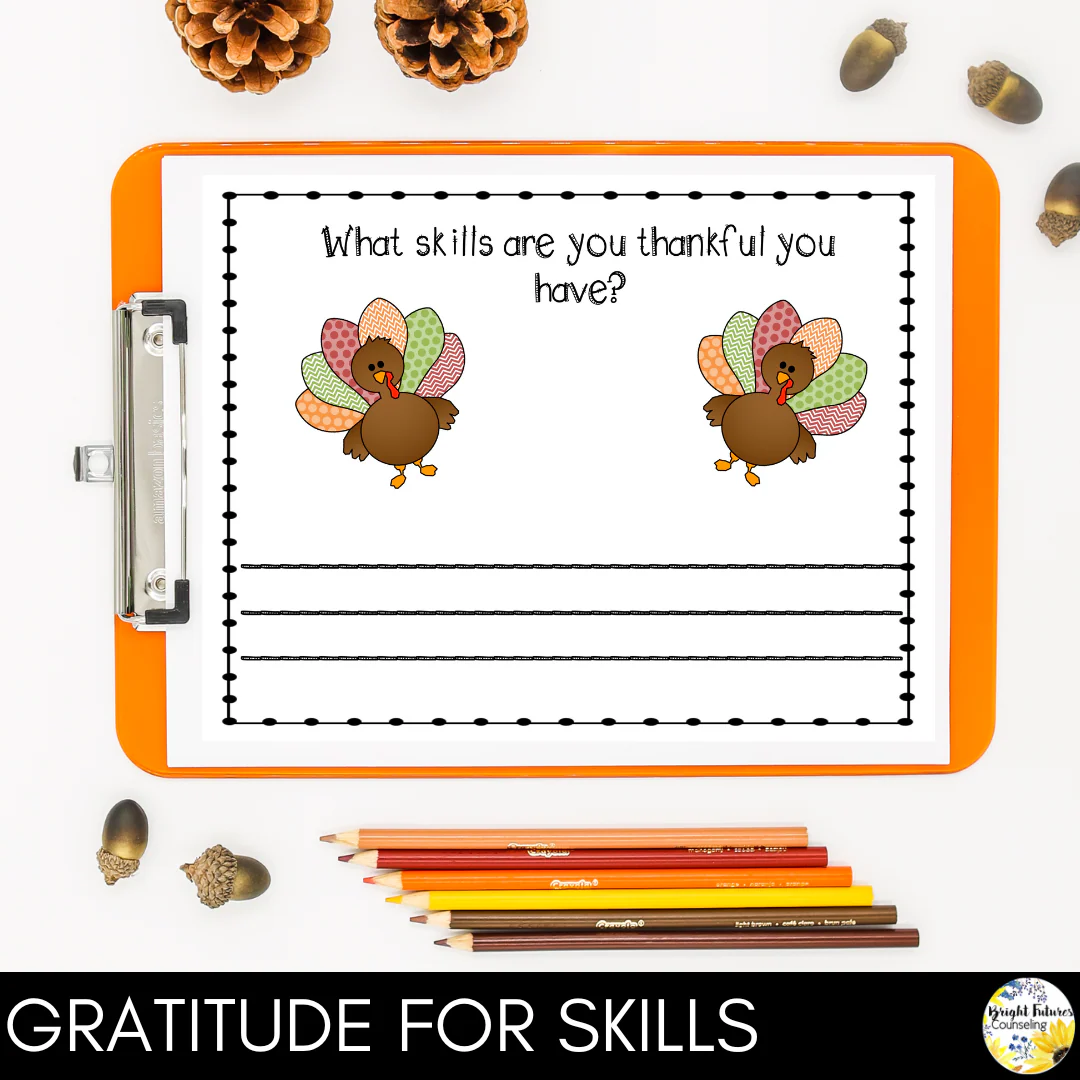 Gratitude Journal Thanksgiving Themed Gratitude Journal - Image 3