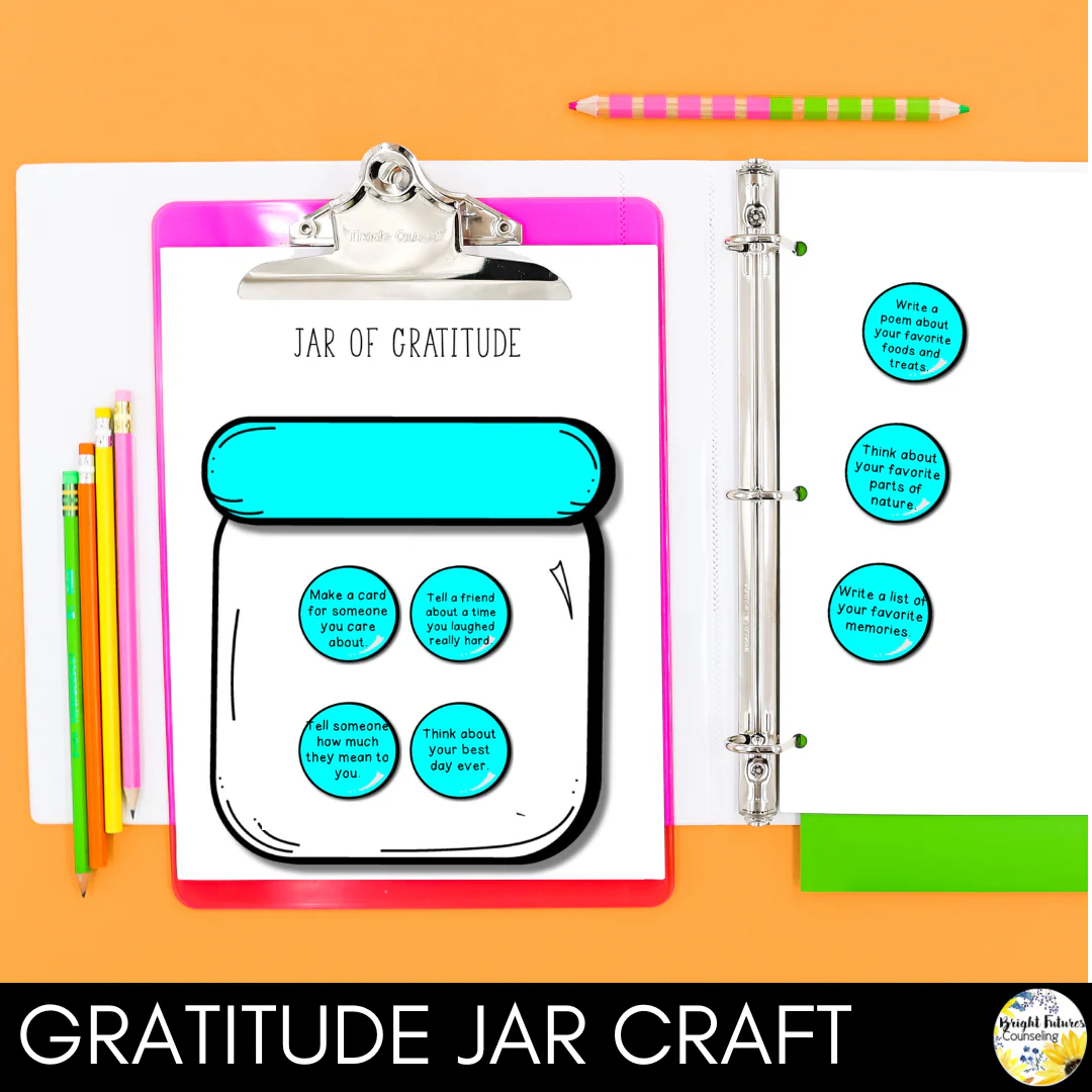 Gratitude and Shifting Perspectives School Counseling Lesson and Activity - Image 6