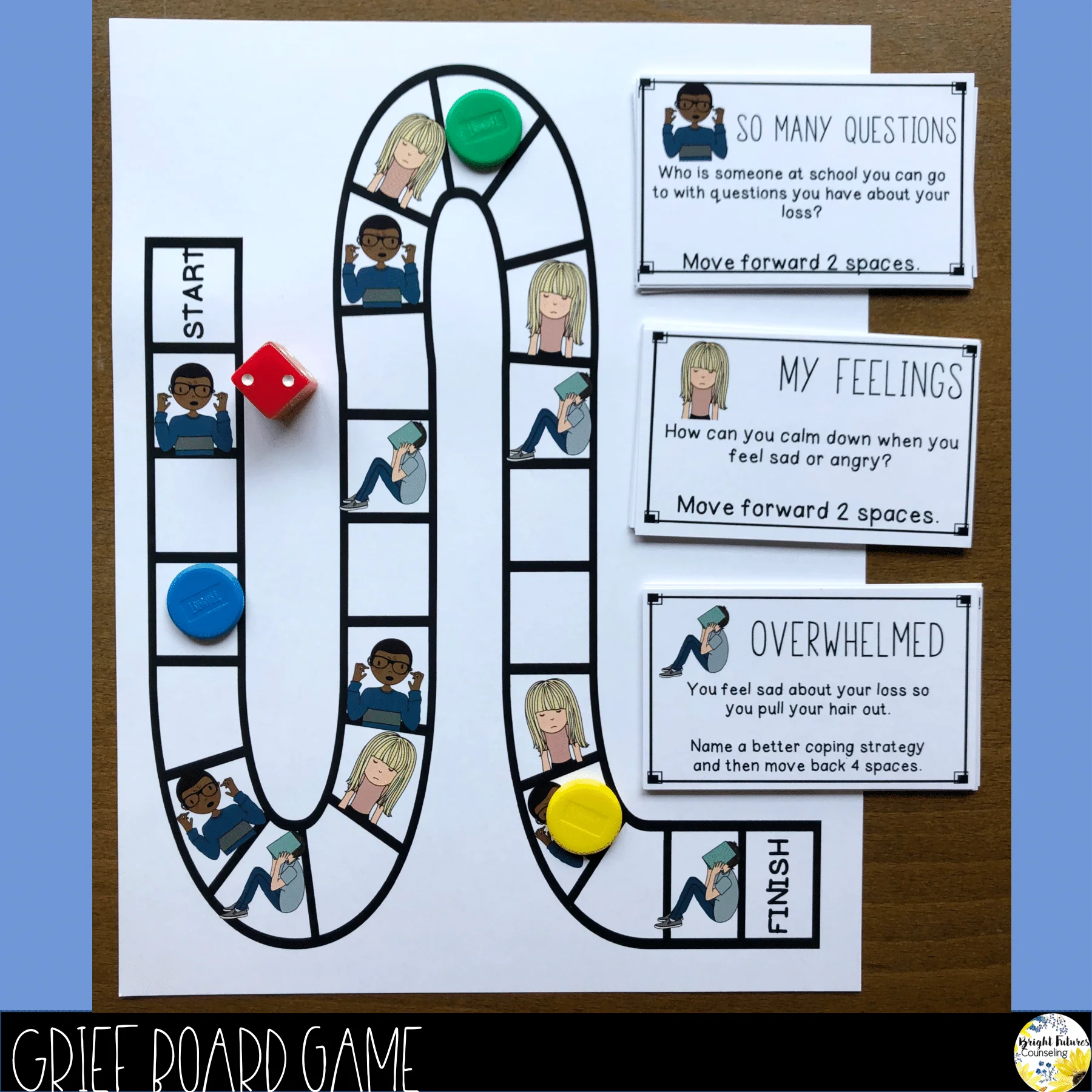 Grief Board Game with Print and Digital Version - Image 4