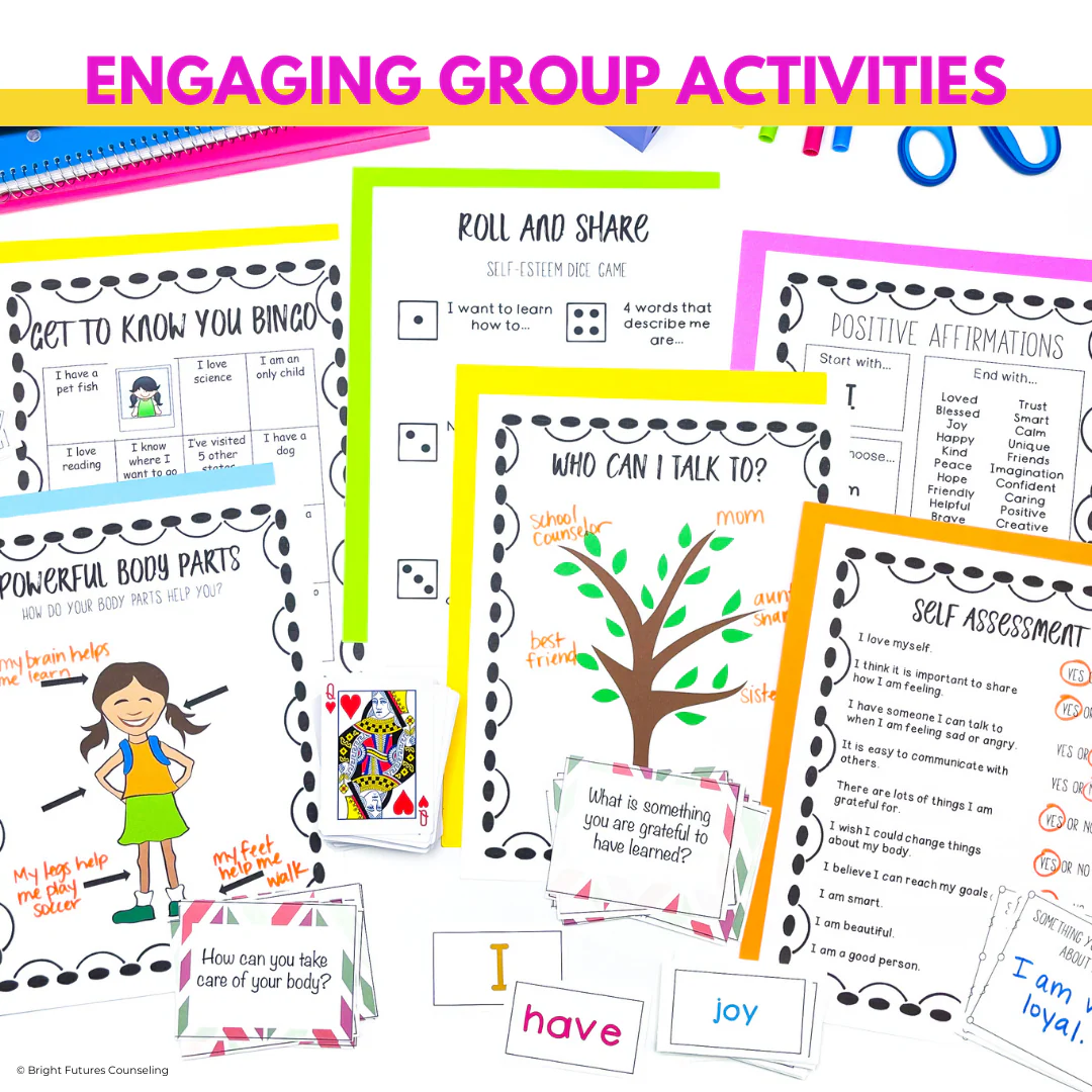 School Counseling Curriculum: 20 Research-based and Ready to Use Small Groups - Image 8