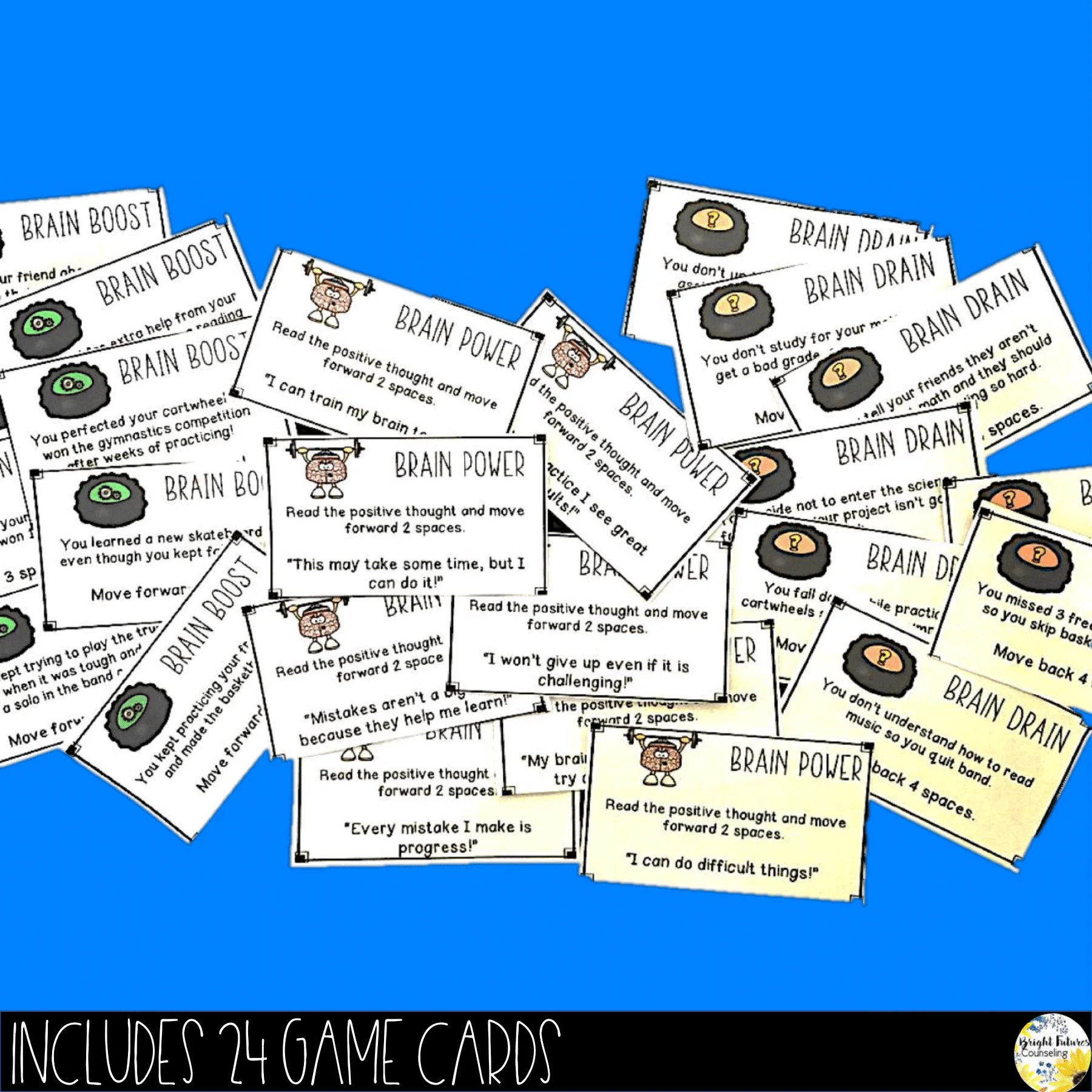 Growth vs. Fixed Mindset and the Power of "Yet" School Counseling Board Game - Image 7