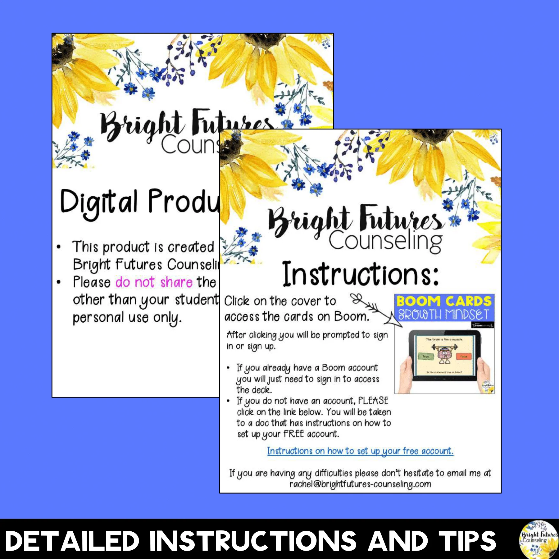 Growth Mindset BOOM CARDS - Digital Perseverance and Growth Mindset Activity - Image 5