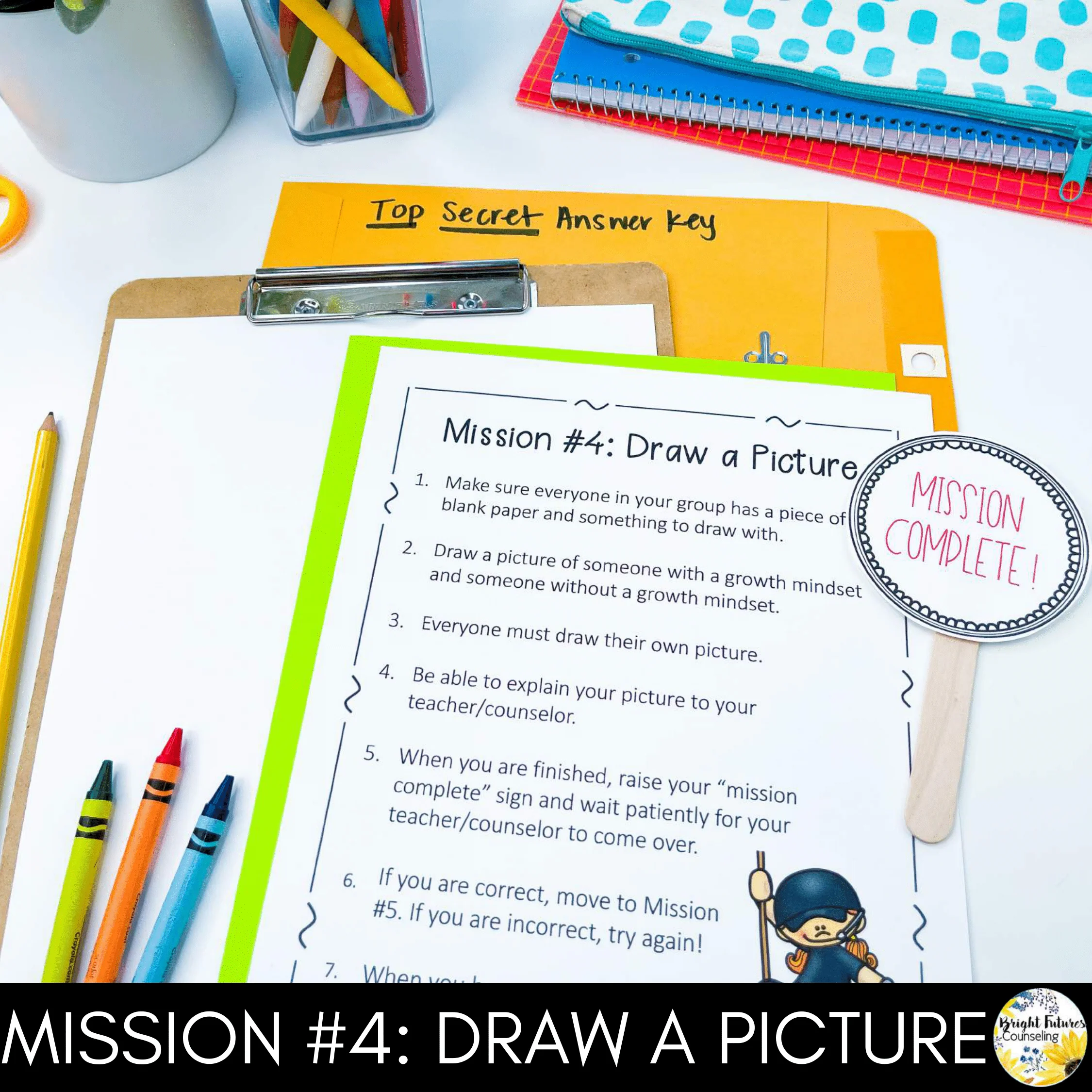 Interactive Growth Mindset Escape Room Class Lesson: Growth vs. Fixed Mindset - Image 9