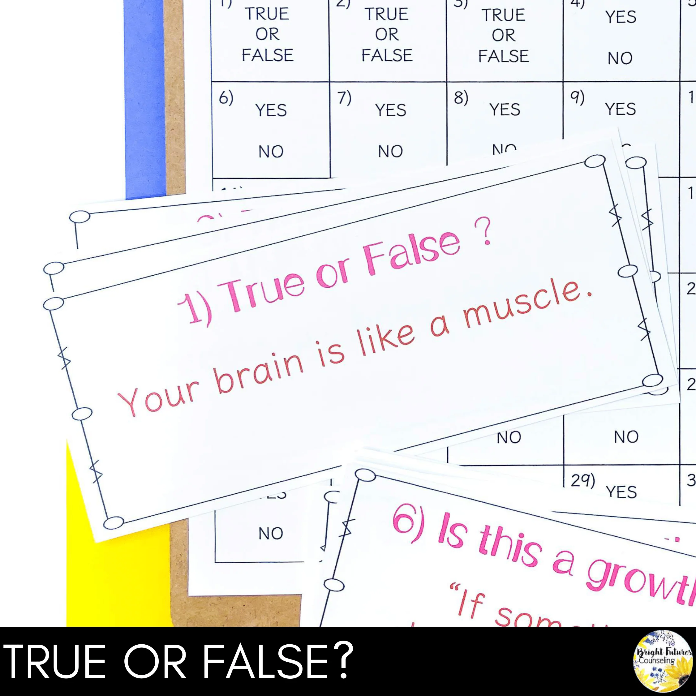 Growth Mindset Scoot Game School Counseling Game for Growth Mindset - Image 6