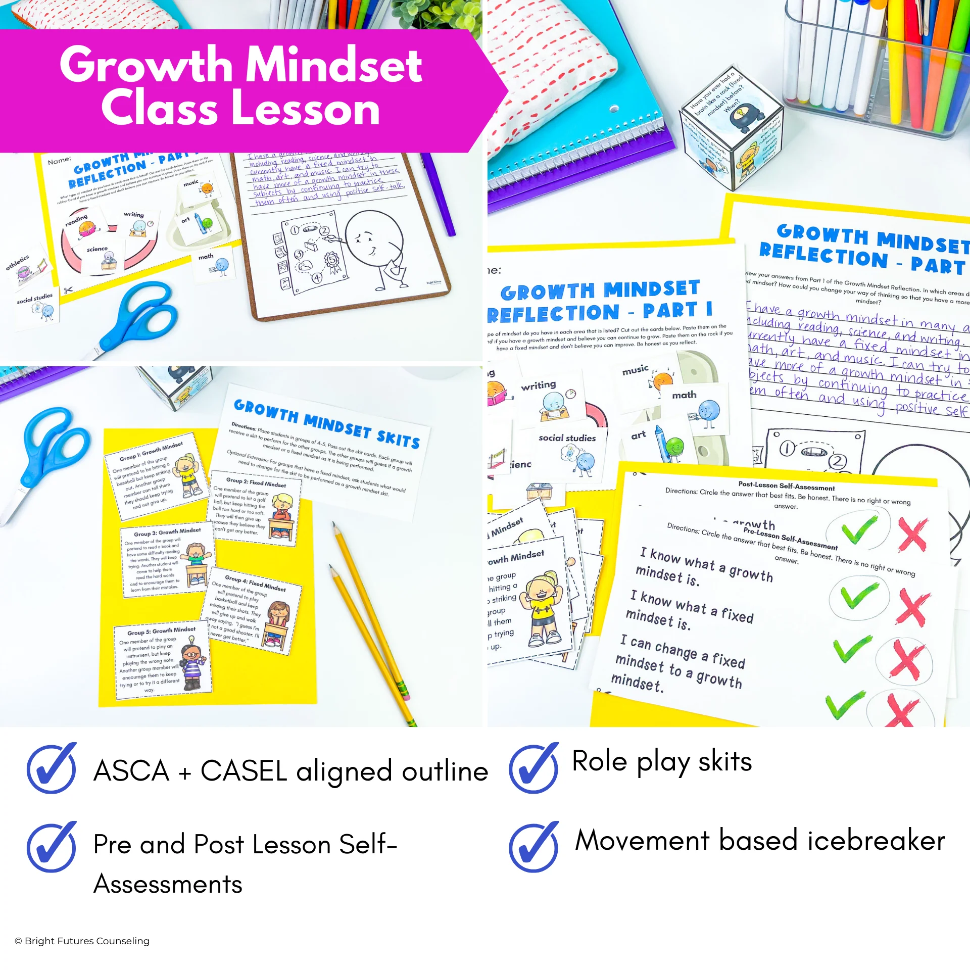 Growth Mindset 3 Tier Curriculum | Teach Strategies to Foster a Growth Mindset - Image 3