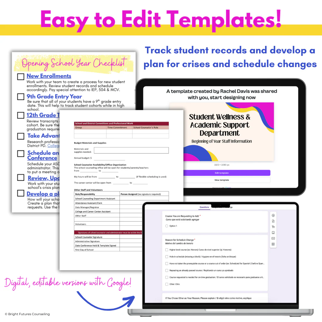 High School Counseling Opening School Year Checklist for High School Counselors - Image 5