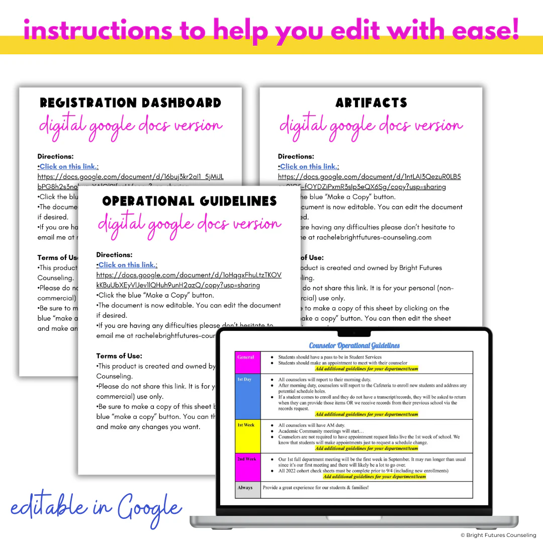 High School Counselor School Year Checklist - High School Counseling Planning - Image 9