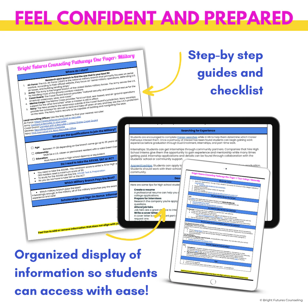 High School Senior Postsecondary Pathways - College, Career, & Post-Grad Options - Image 4
