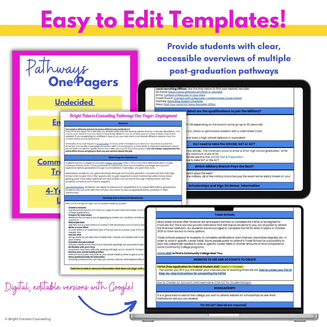 High School Senior Postsecondary Pathways - College, Career, & Post-Grad Options - Image 5