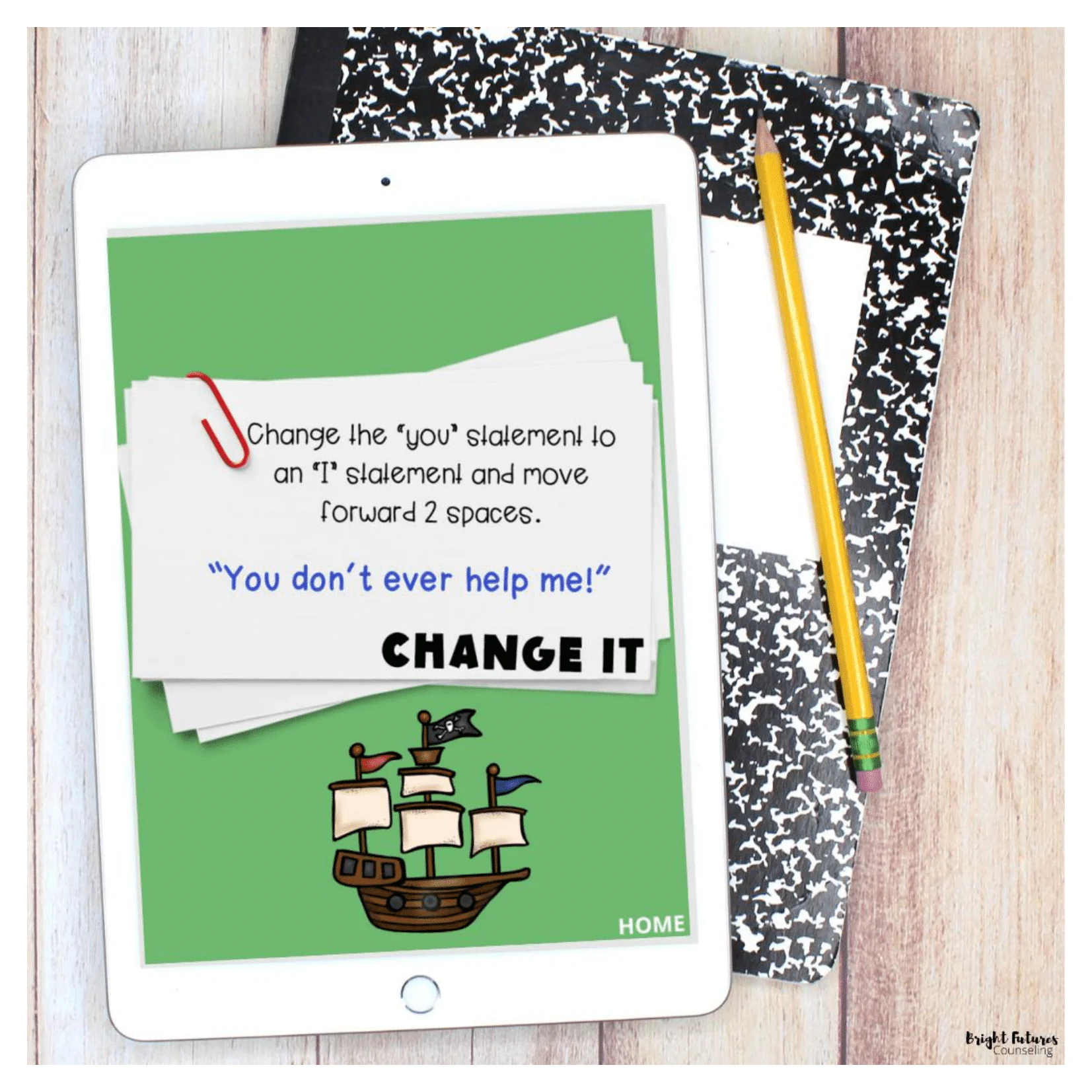 I-Statements School Counseling Board Game with Digital Version - Image 10