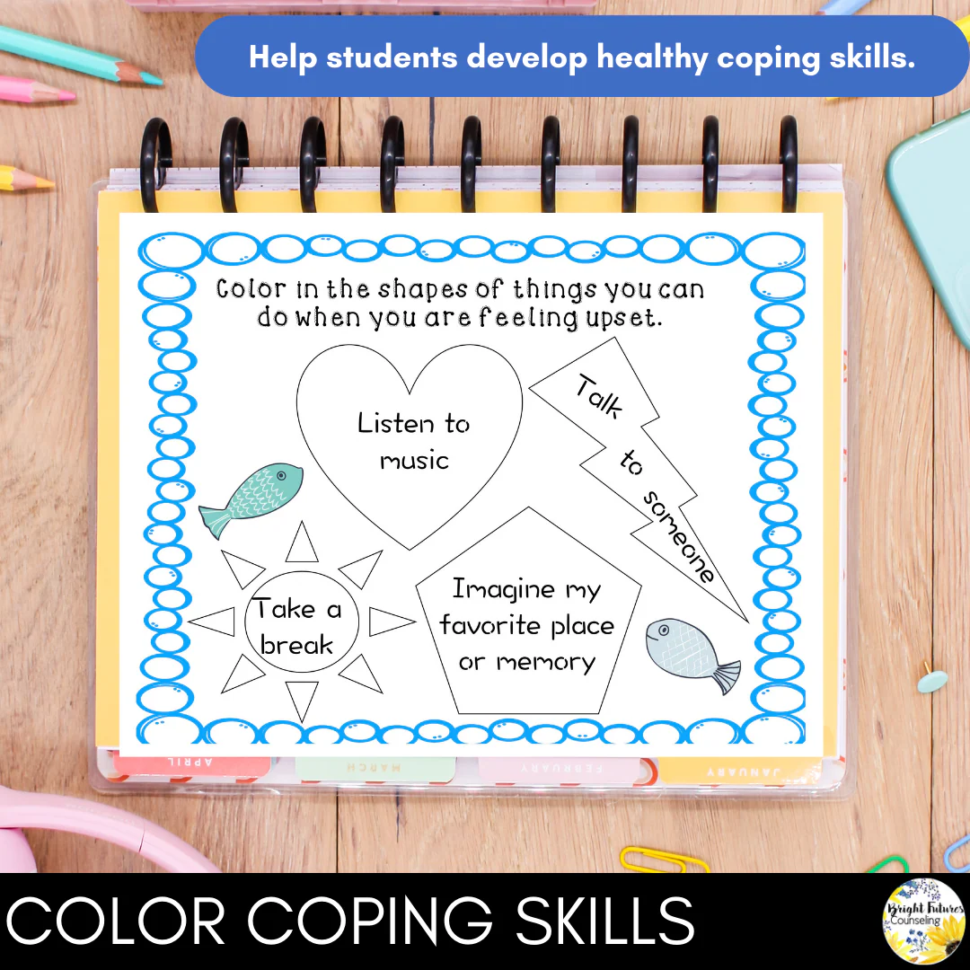 Memory Keepers Grief Workbook - Help Support Students Struggling with a Loss - Image 2