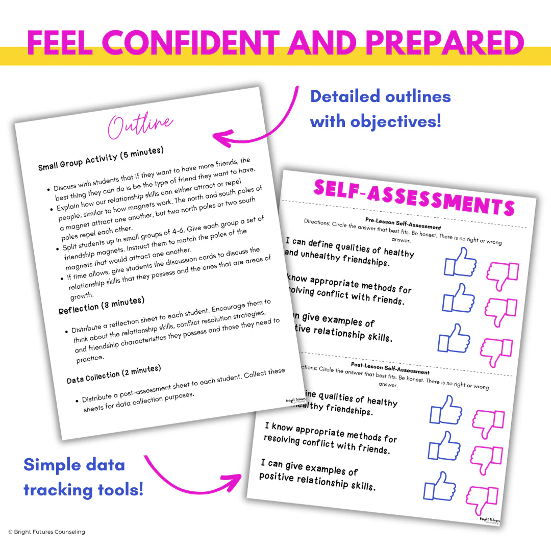 Middle School Friendship Lesson - Healthy Vs. Unhealthy Friendships SEL Lesson - Image 6