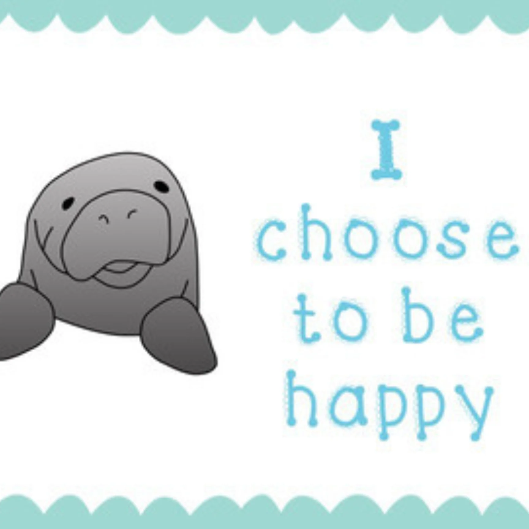 Mindful Manatee Mantras Classroom Posters Counseling Office and Classroom Decor - Image 2