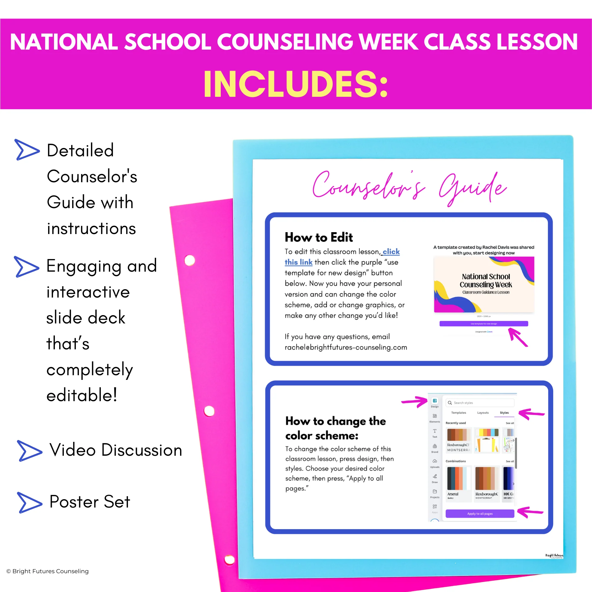National School Counseling Week Lesson- ASCA Awareness School Counseling Lesson - Image 4