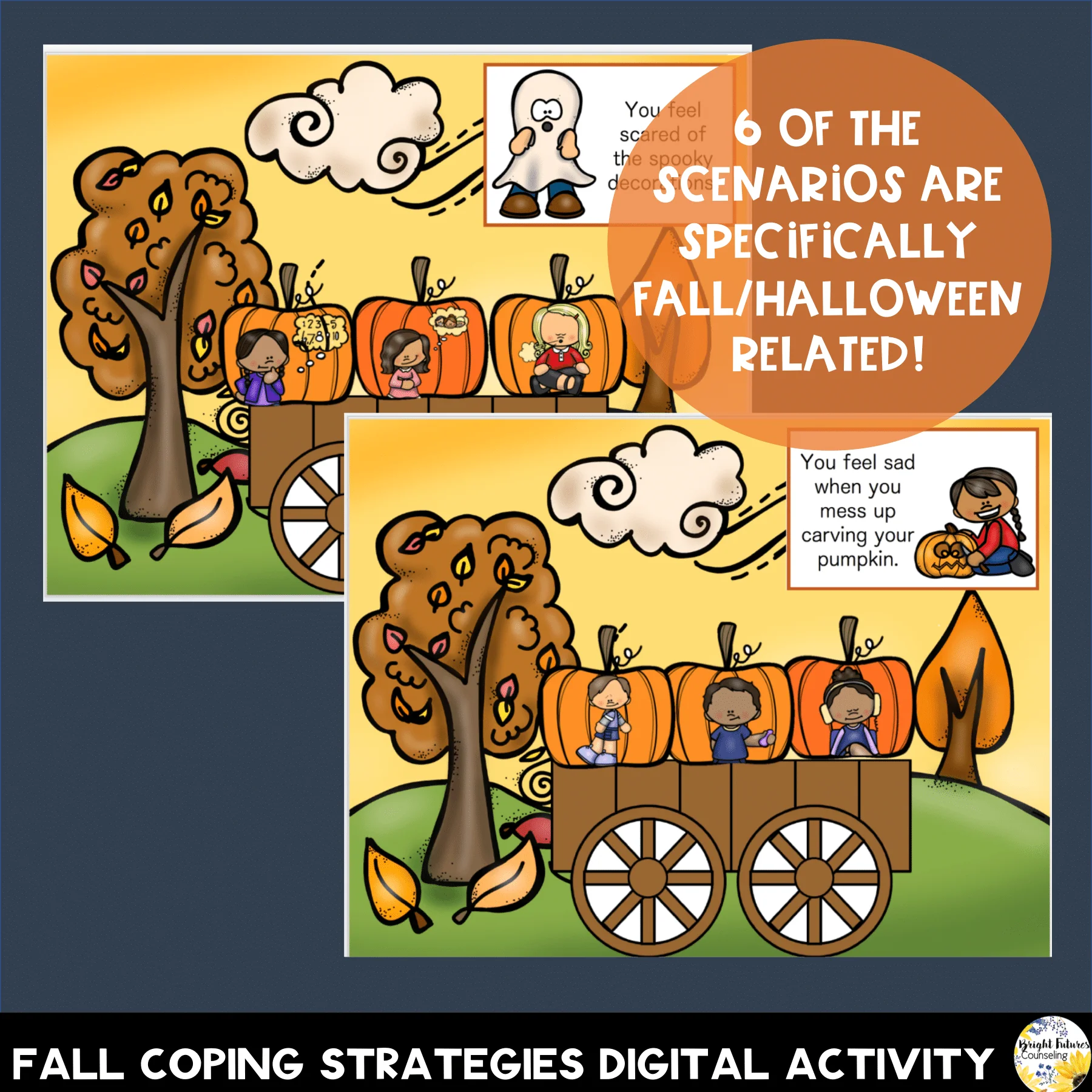October Counseling Bundle - Bullying Prevention Month + Fall Coping Strategies - Image 13