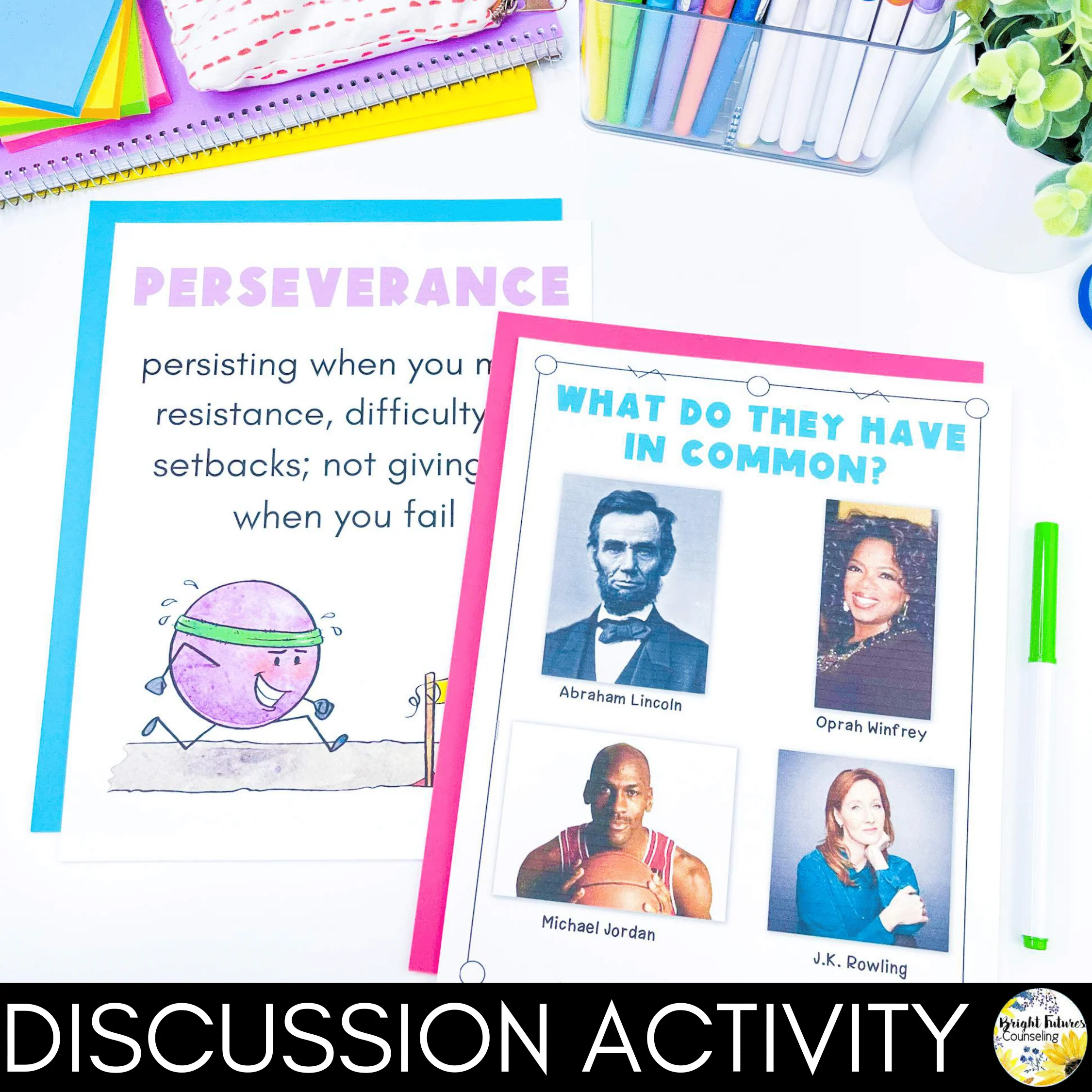 Perseverance and Determination Elementary Counseling SEL Lesson & Activities - Image 5