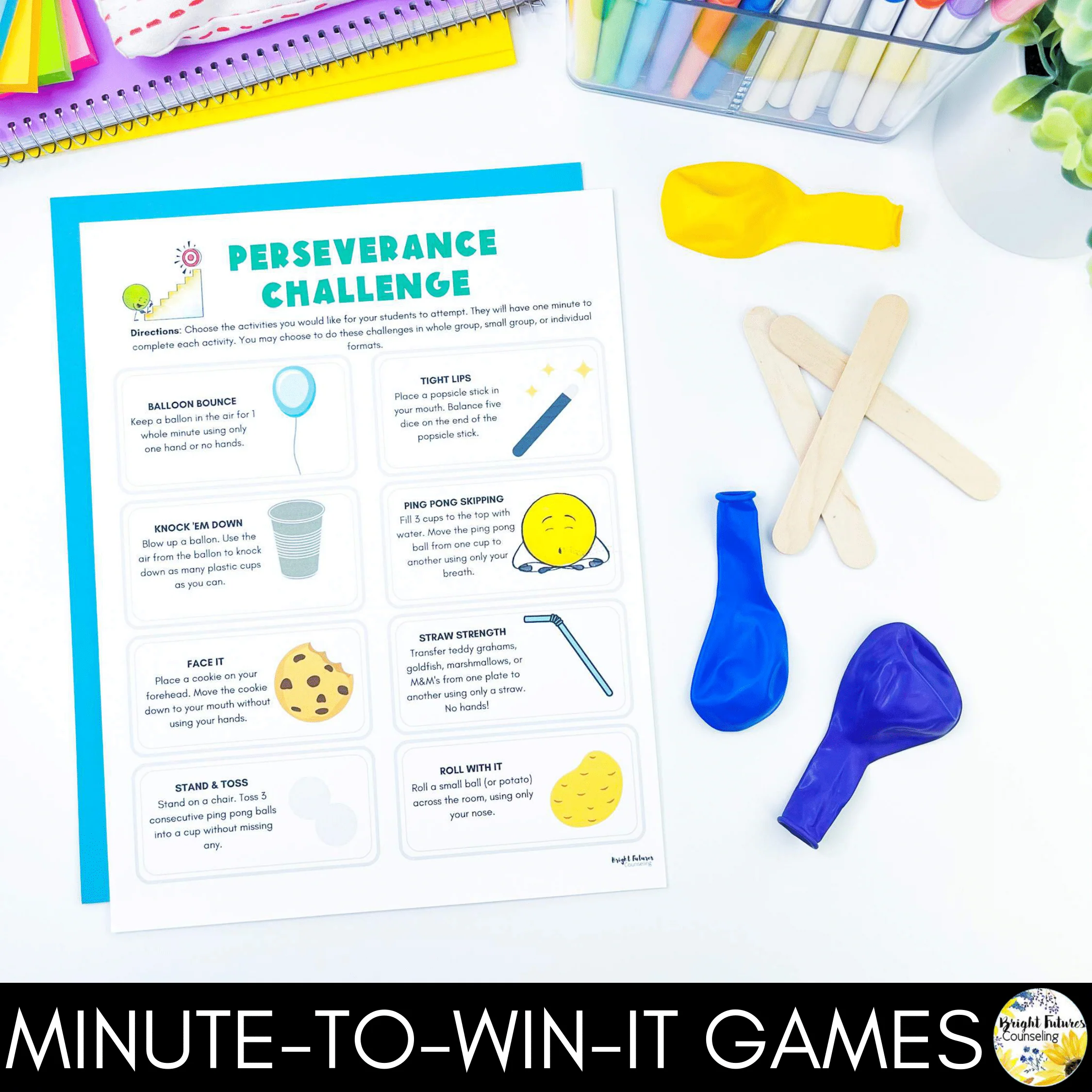 Perseverance and Determination Elementary Counseling SEL Lesson & Activities - Image 6