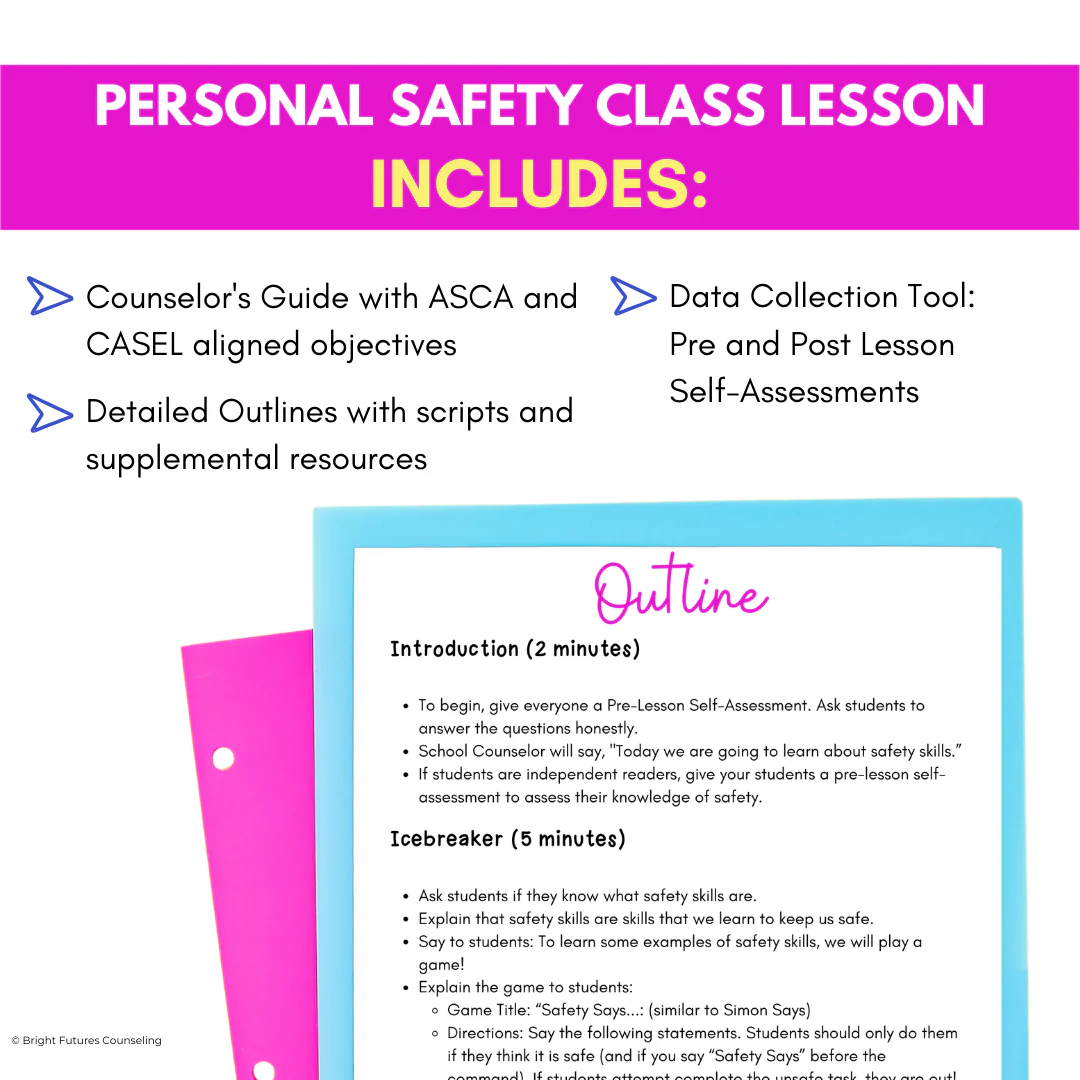 Personal Safety & Safety Awareness Lesson - Safe Vs Unsafe Lesson for Primary - Image 4