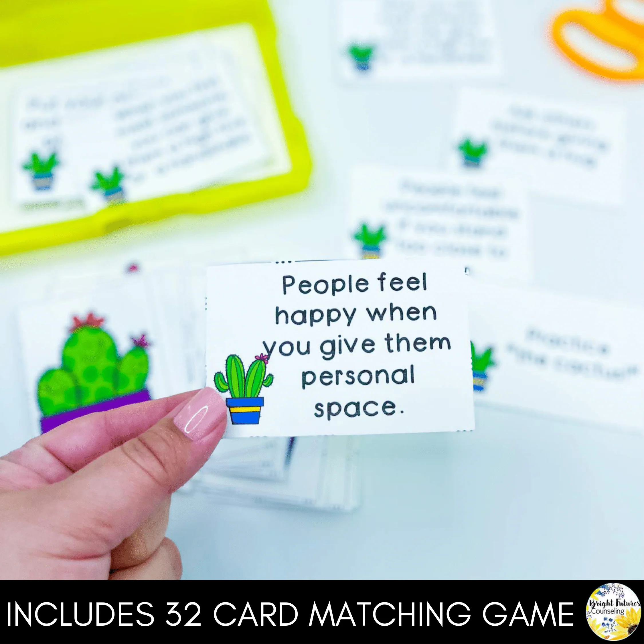 Personal Space, Boundaries Game, & Appropriate Behavior - School Counseling Game - Image 5