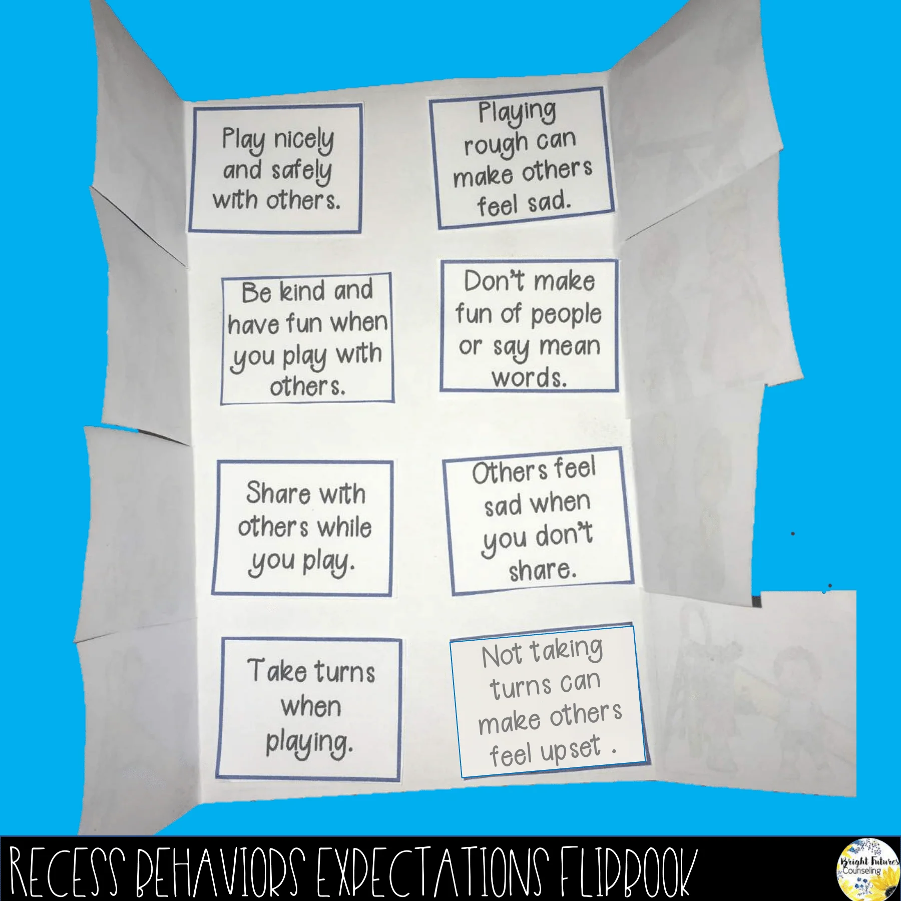 Recess Behavior Expectations Flipbook - Image 3