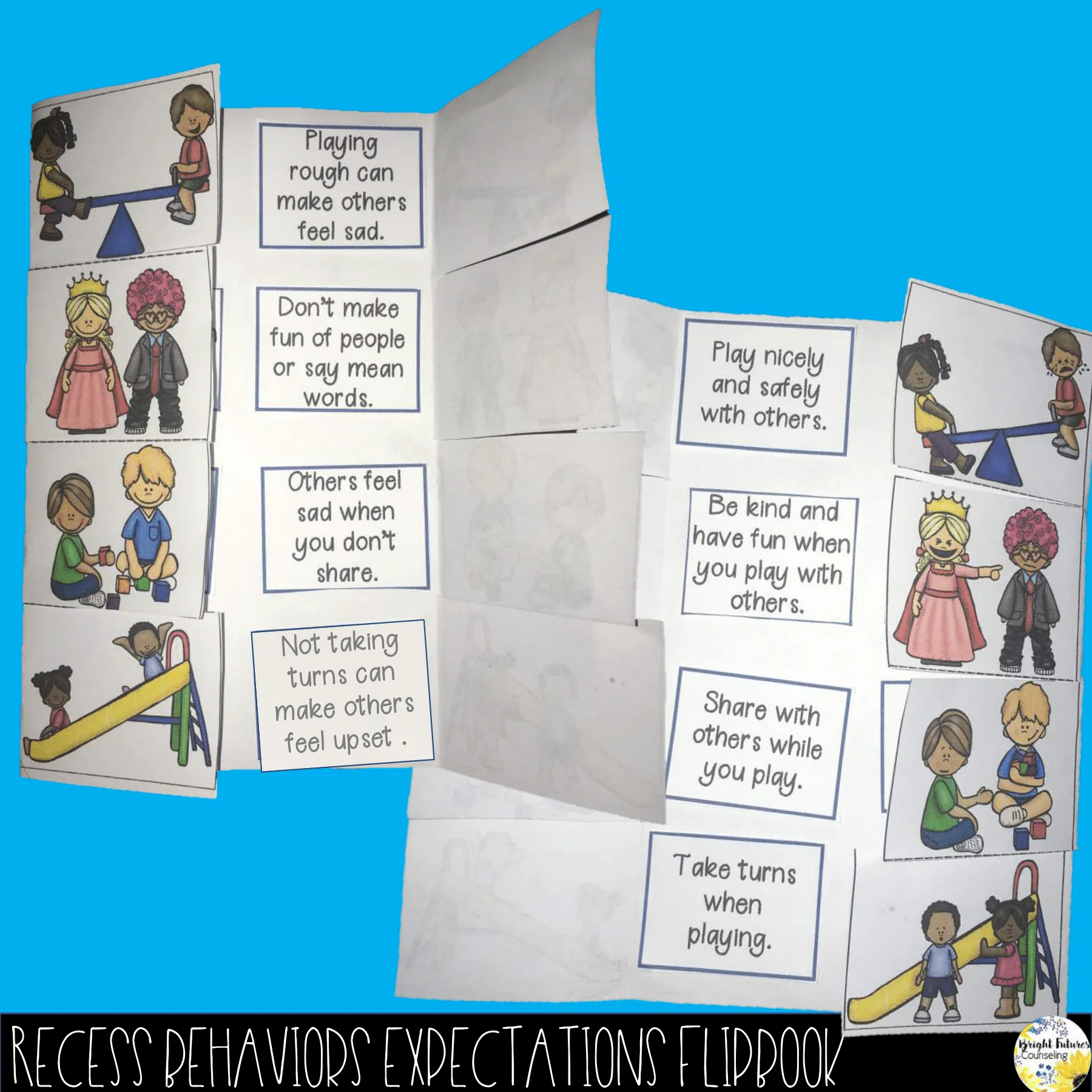 Recess Behavior Expectations Flipbook - Image 4