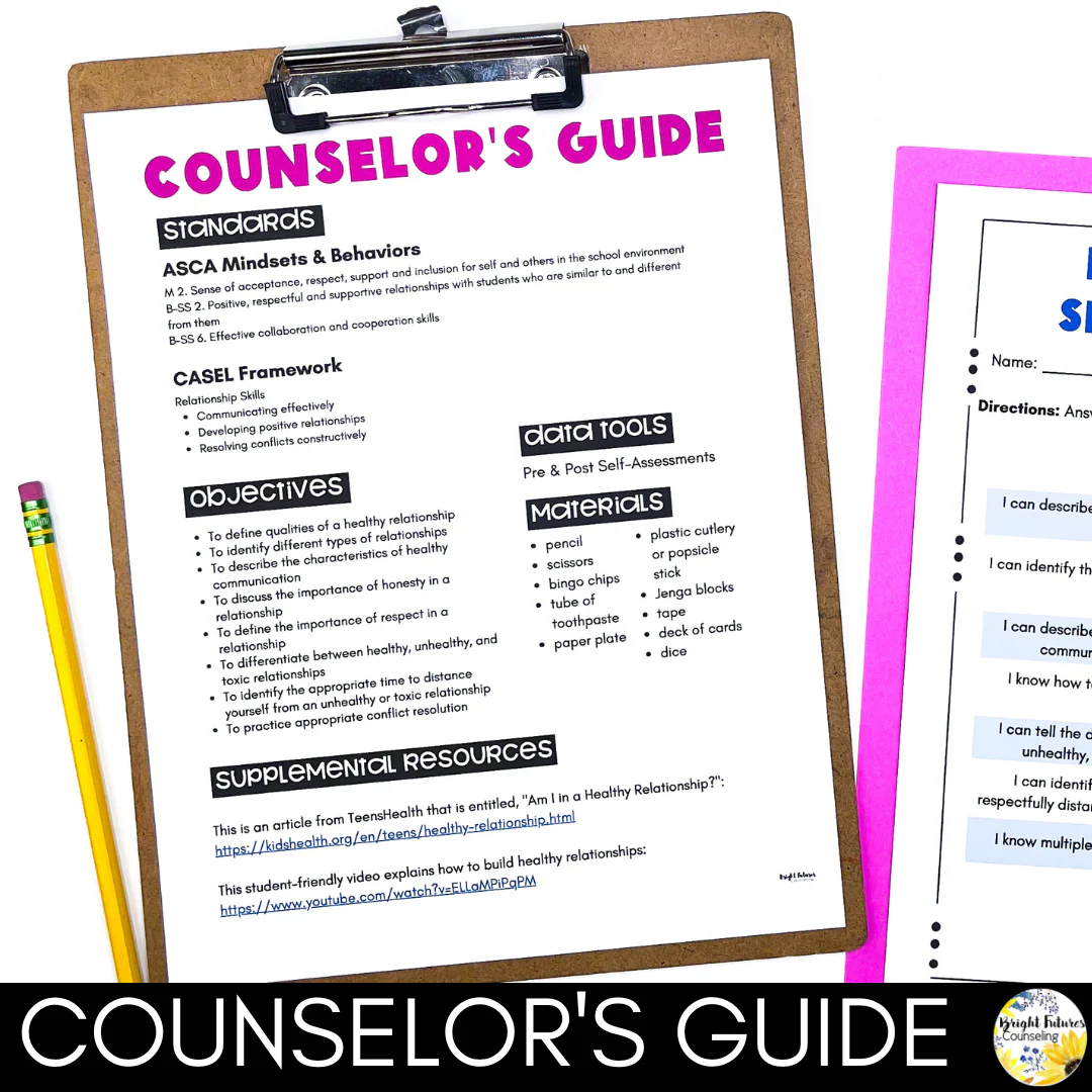Relationship Skills Middle School Counseling Group | Build Healthy Relationships - Image 3