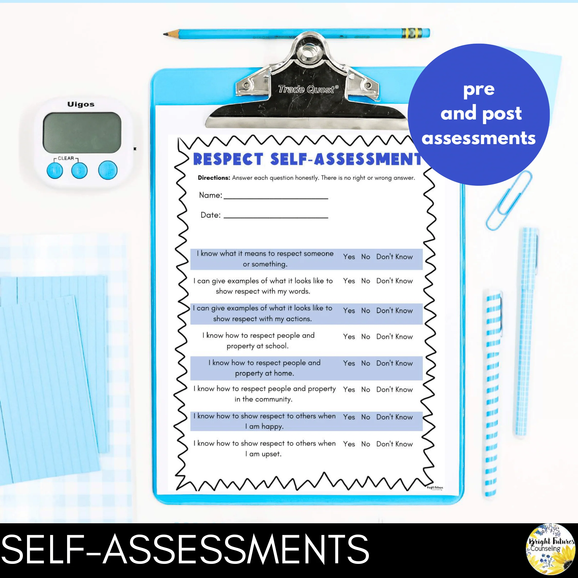 Respect Lesson and Activities - Group Counseling Lesson Plans for Middle School - Image 7