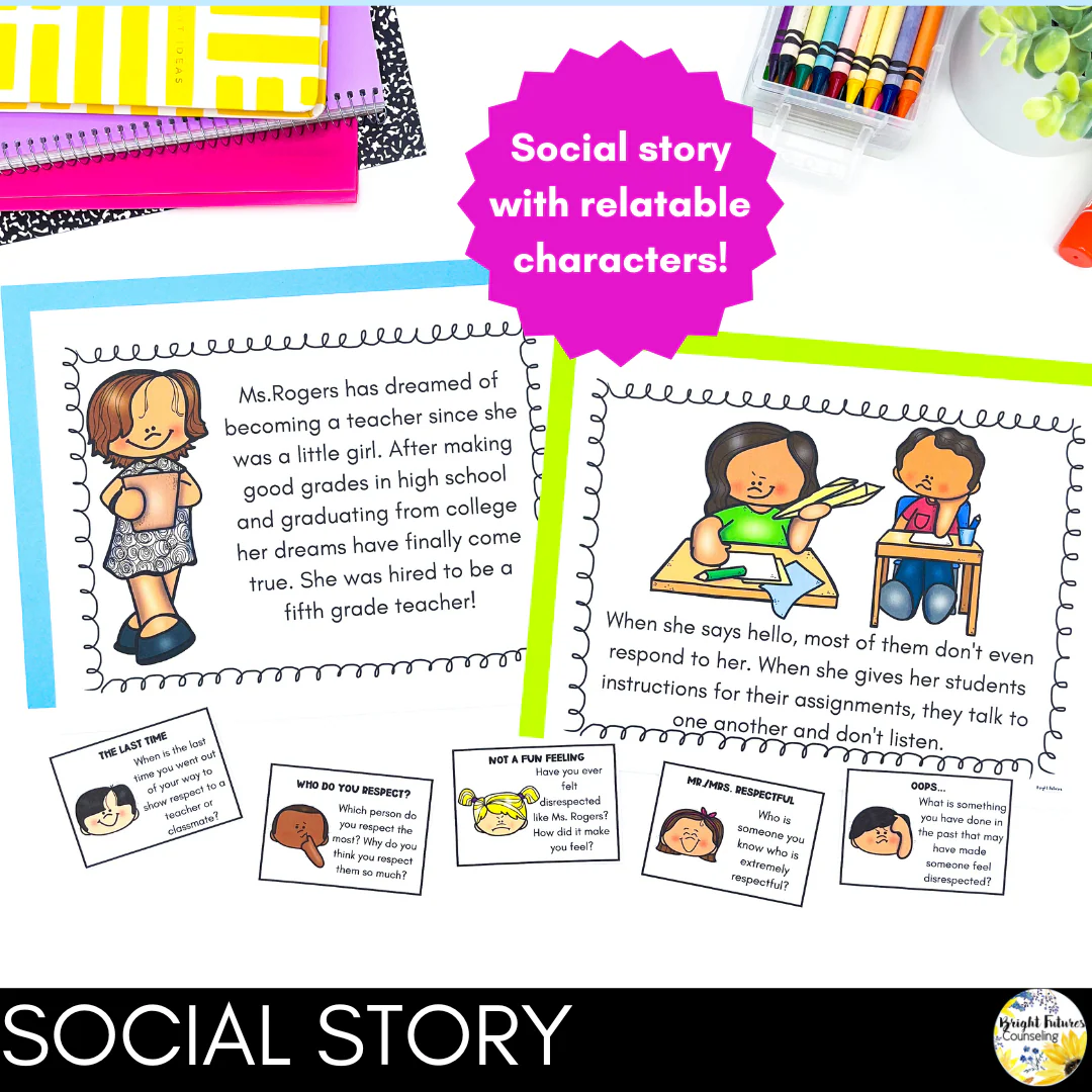 Respect Lesson for Kindergarten - Social Emotional Learning & School Counseling - Image 5