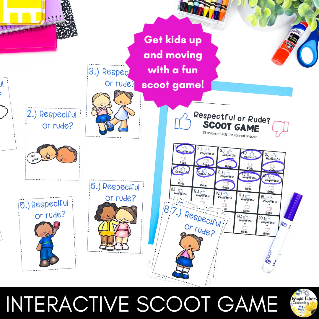 Respect Lesson for Kindergarten - Social Emotional Learning & School Counseling - Image 7