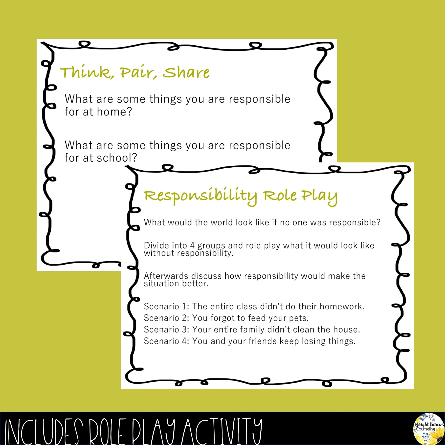 RESPONSIBILITY Classroom Guidance Lesson with Editable Digital Version - Image 3