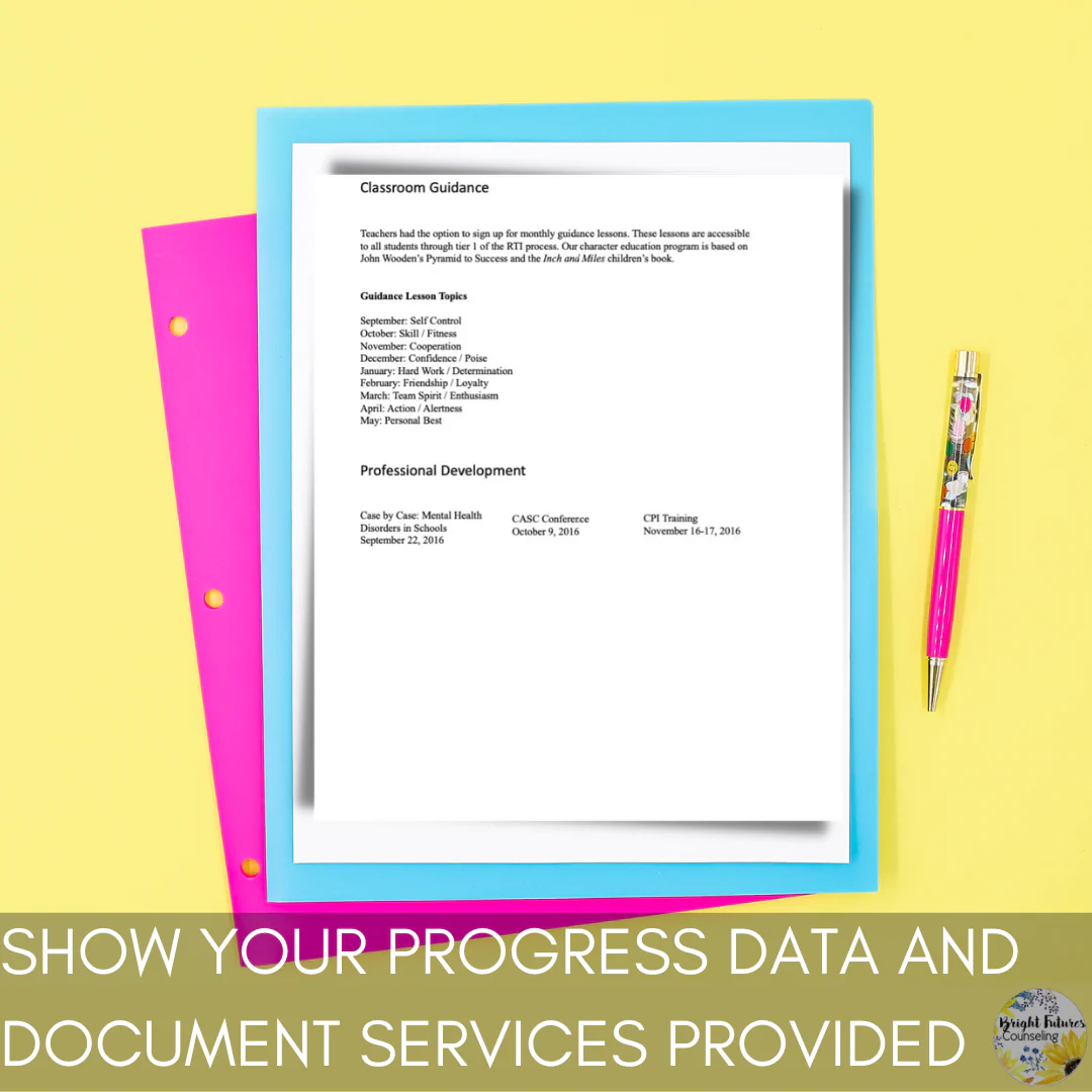 School Counseling EDITABLE End of the Year Report - Image 10