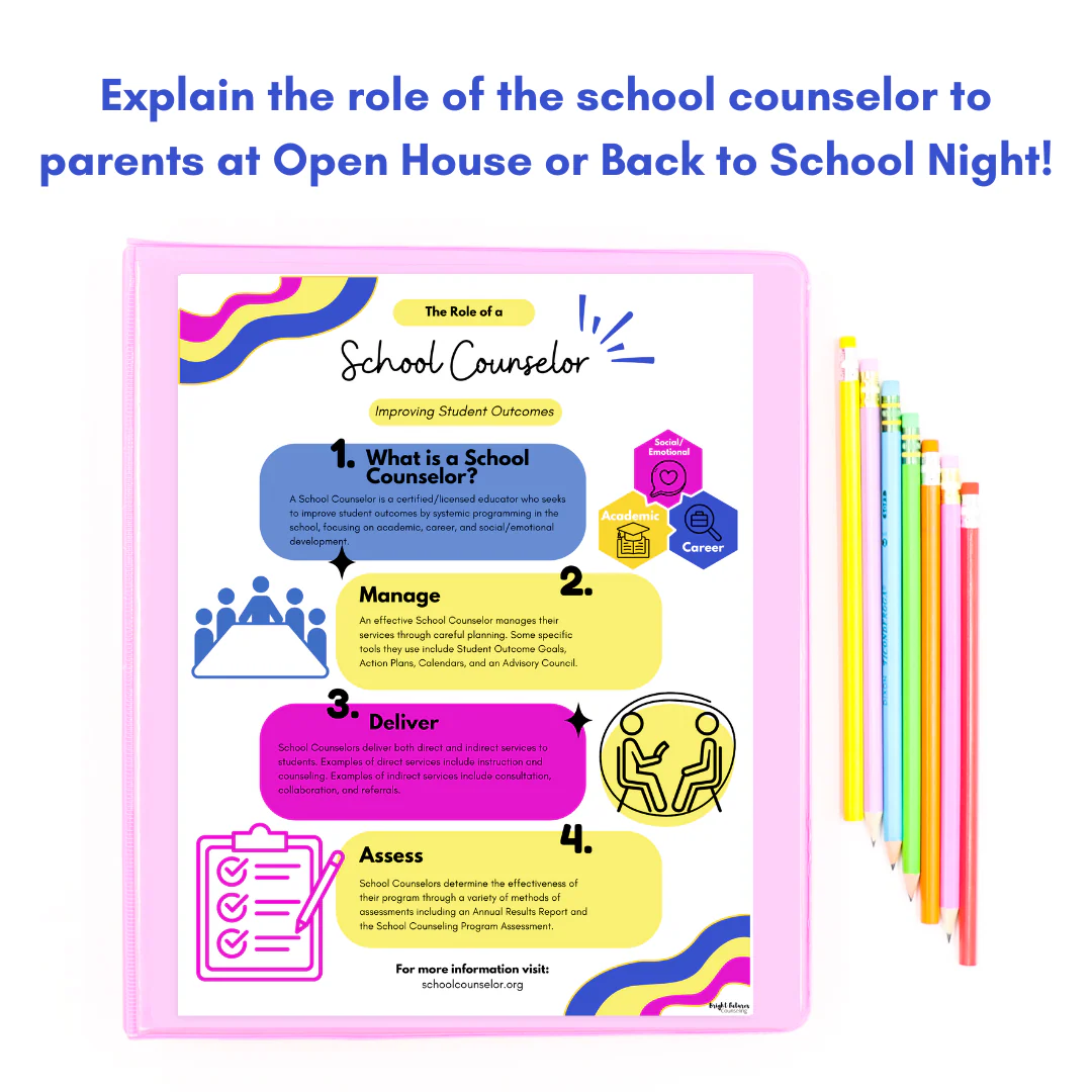 School Counseling Open House Toolkit & Meet the Counselor Back to School Night - Image 10