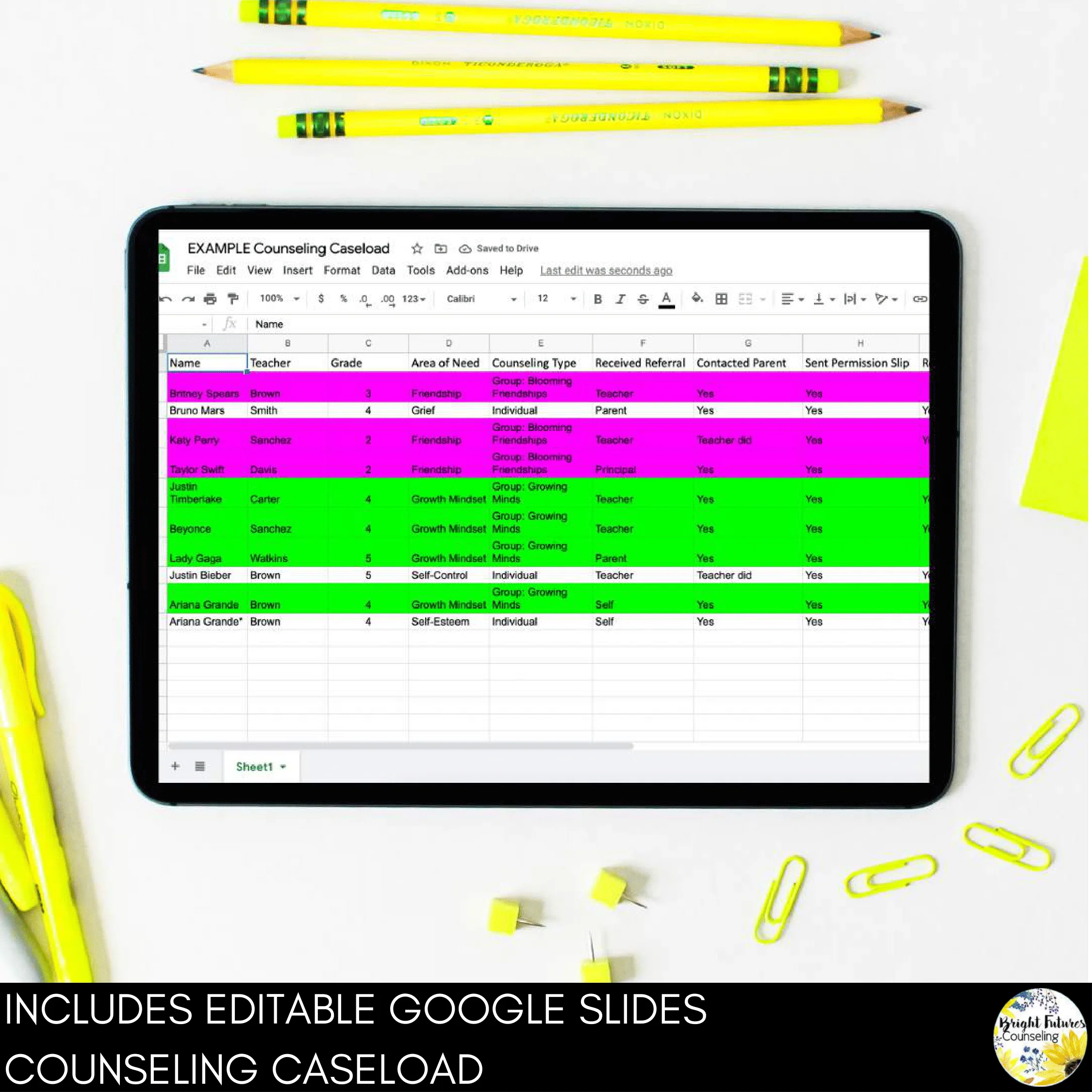 School Counseling Organization Hacks Counselor Organization Tools - Image 3