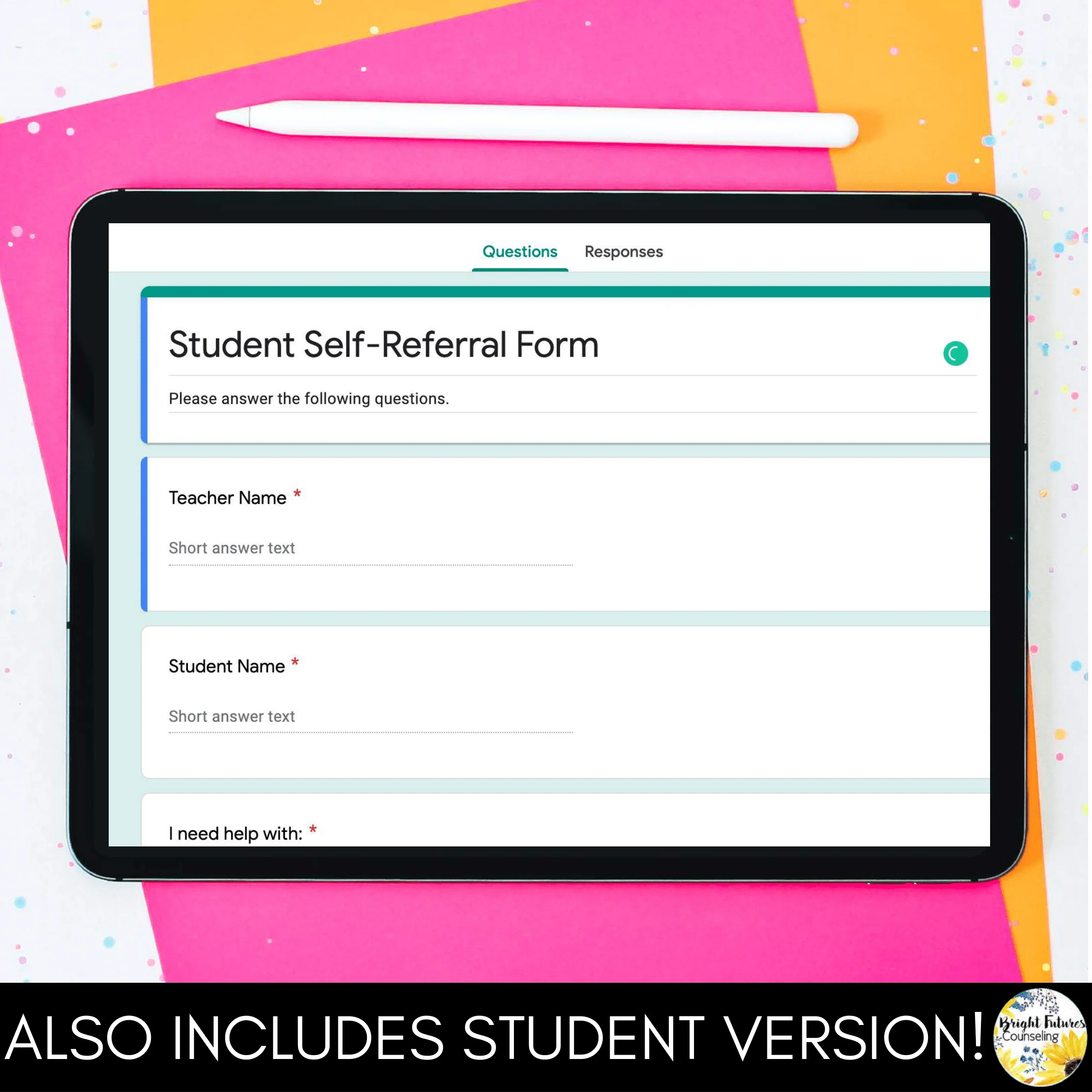 School Counseling Referral Form - Image 4