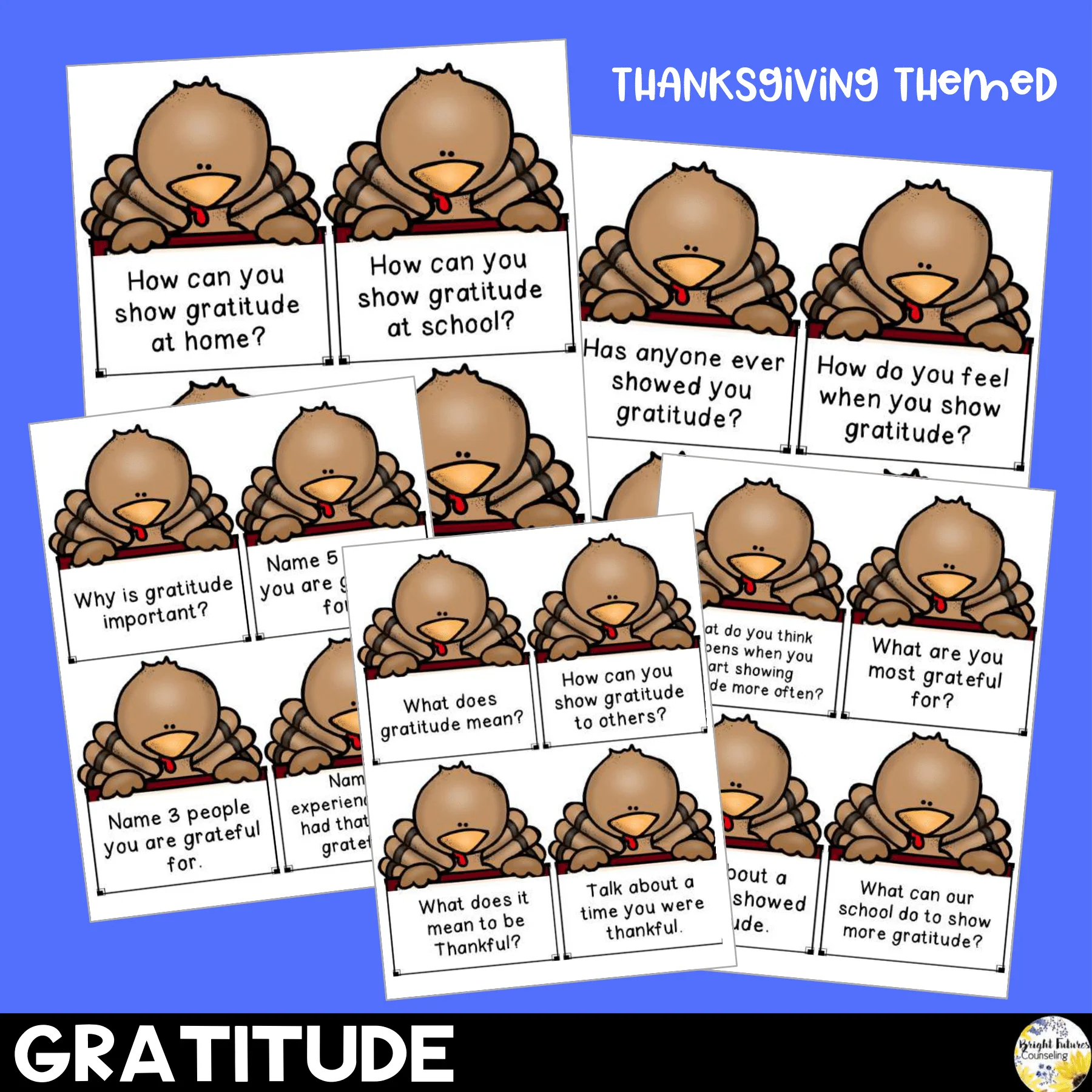 School Counseling SEL Discussion Cards Bundle - Image 14