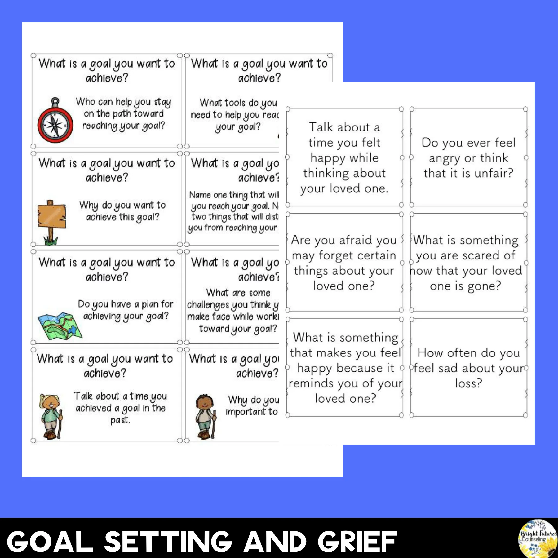 School Counseling SEL Discussion Cards Bundle - Image 7