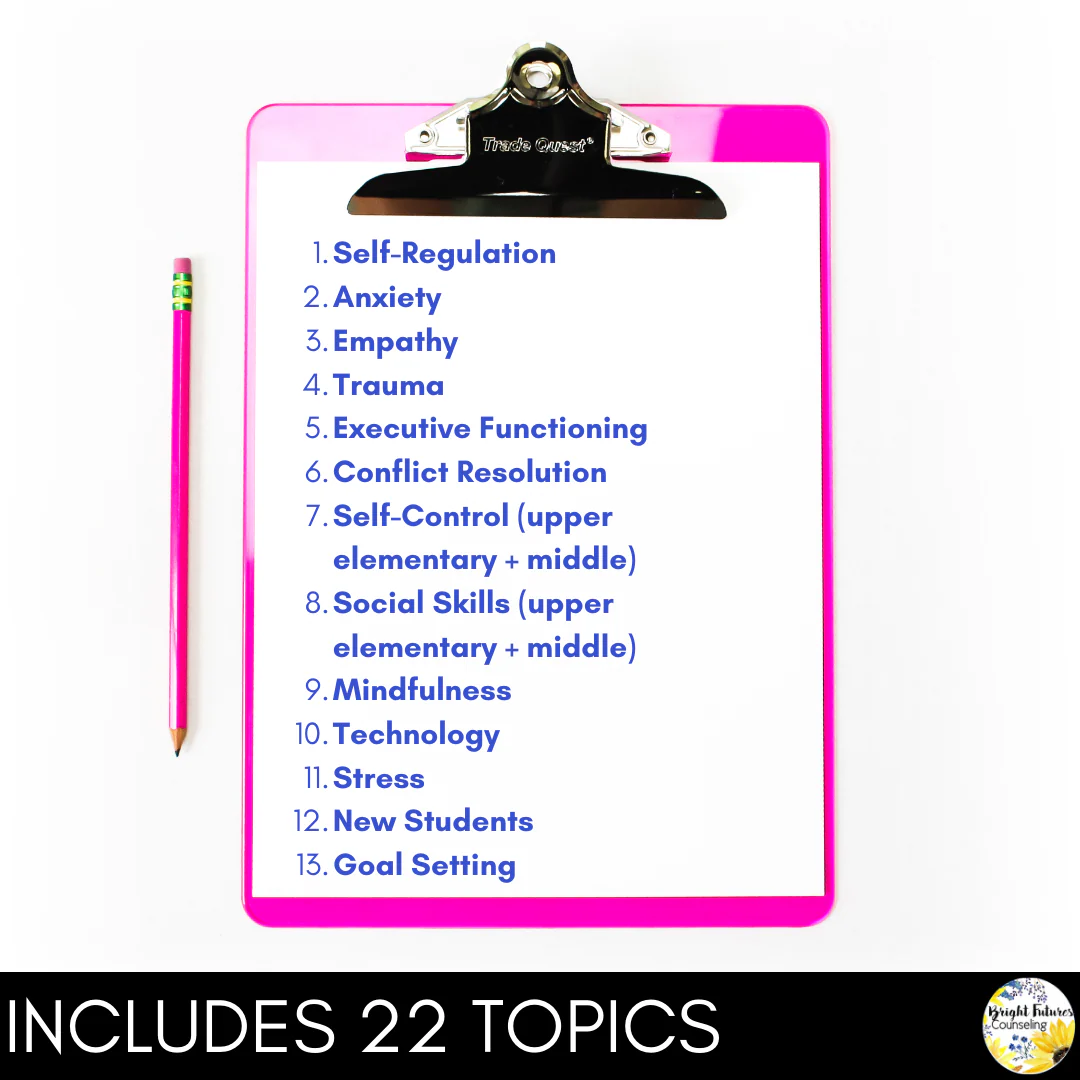 School Counseling Self-Assessments Super Bundle with Digital Data Tracking Forms - Image 2