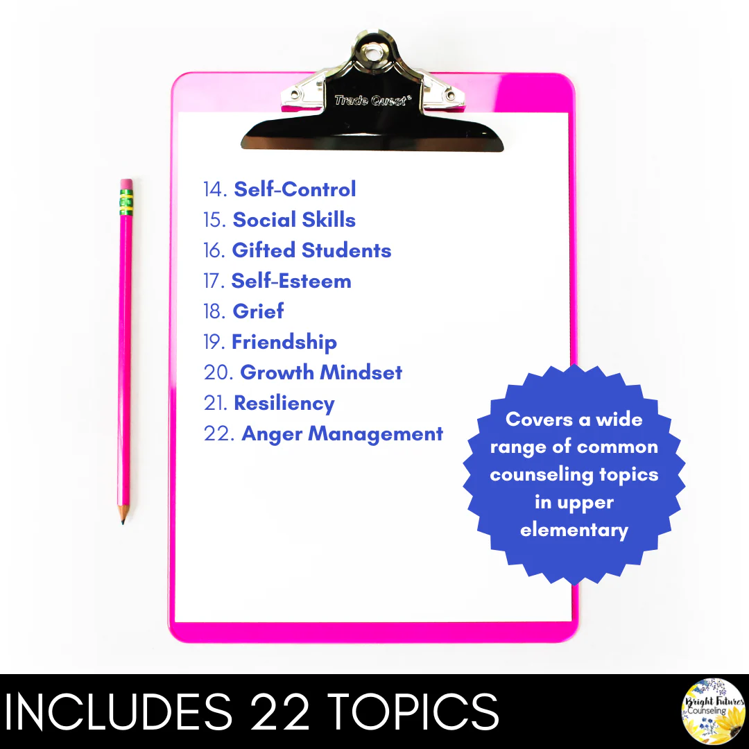 School Counseling Self-Assessments Super Bundle with Digital Data Tracking Forms - Image 3