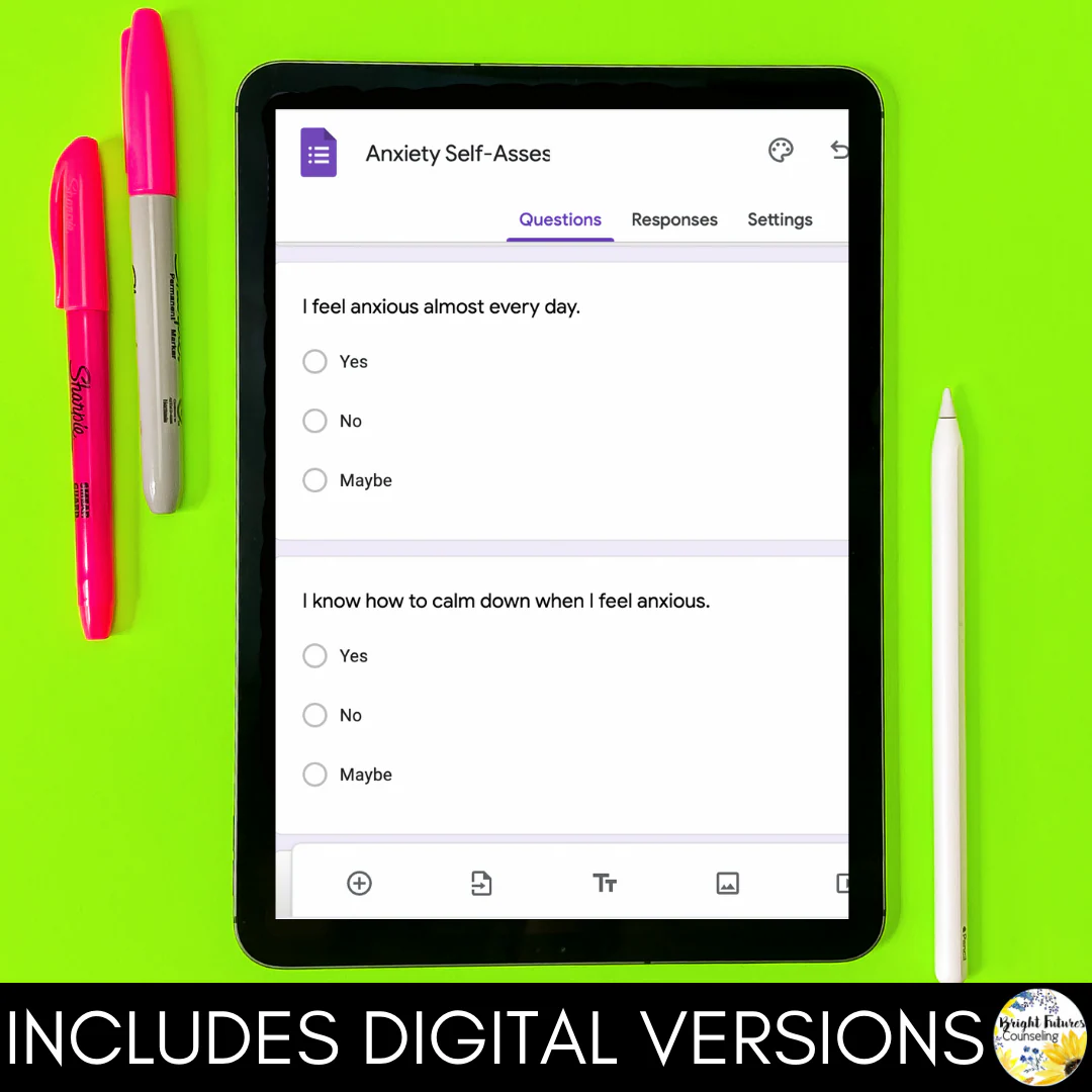 School Counseling Self-Assessments Super Bundle with Digital Data Tracking Forms - Image 5