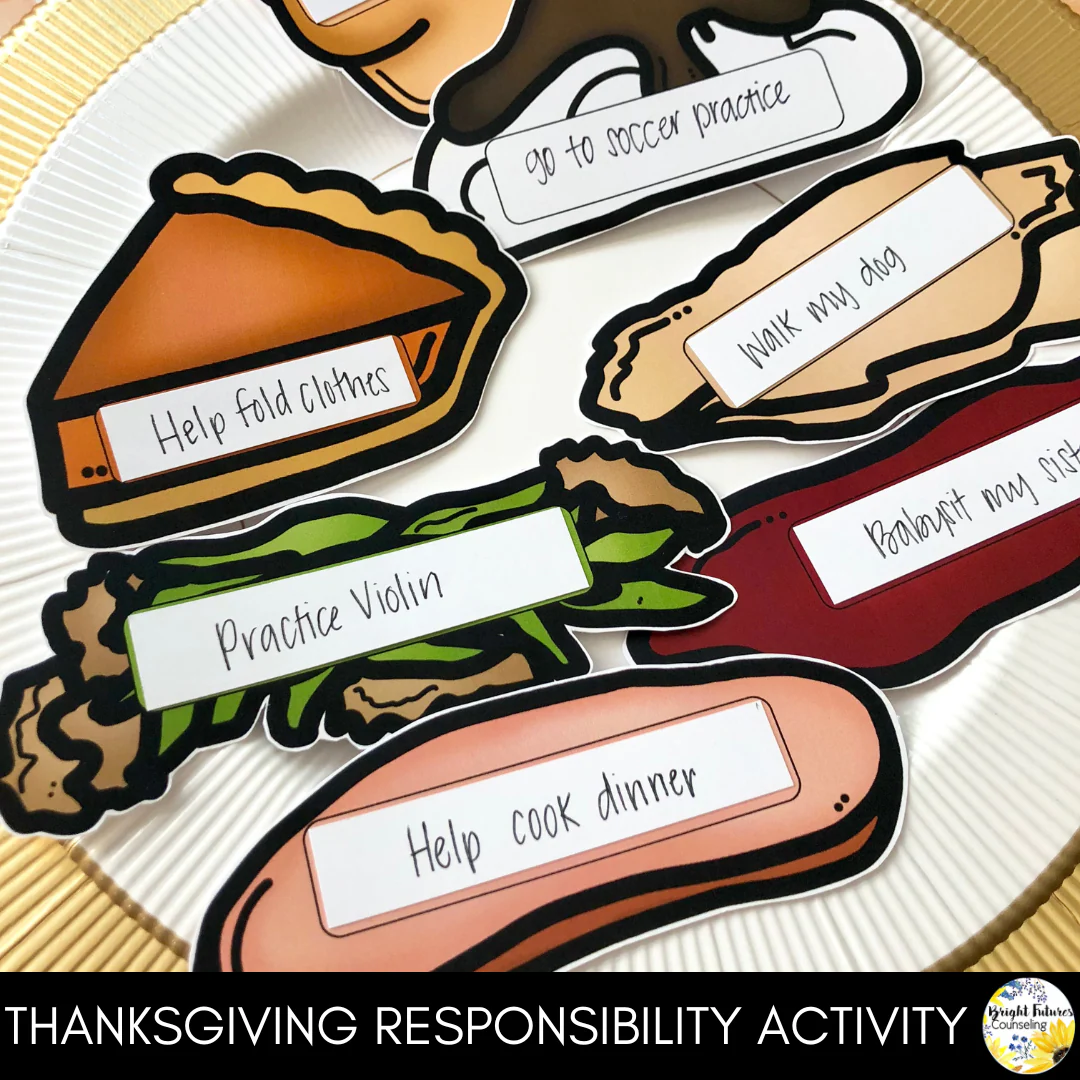 School Counseling Thanksgiving Bundle + Digital Activities for Distance Learning - Image 4