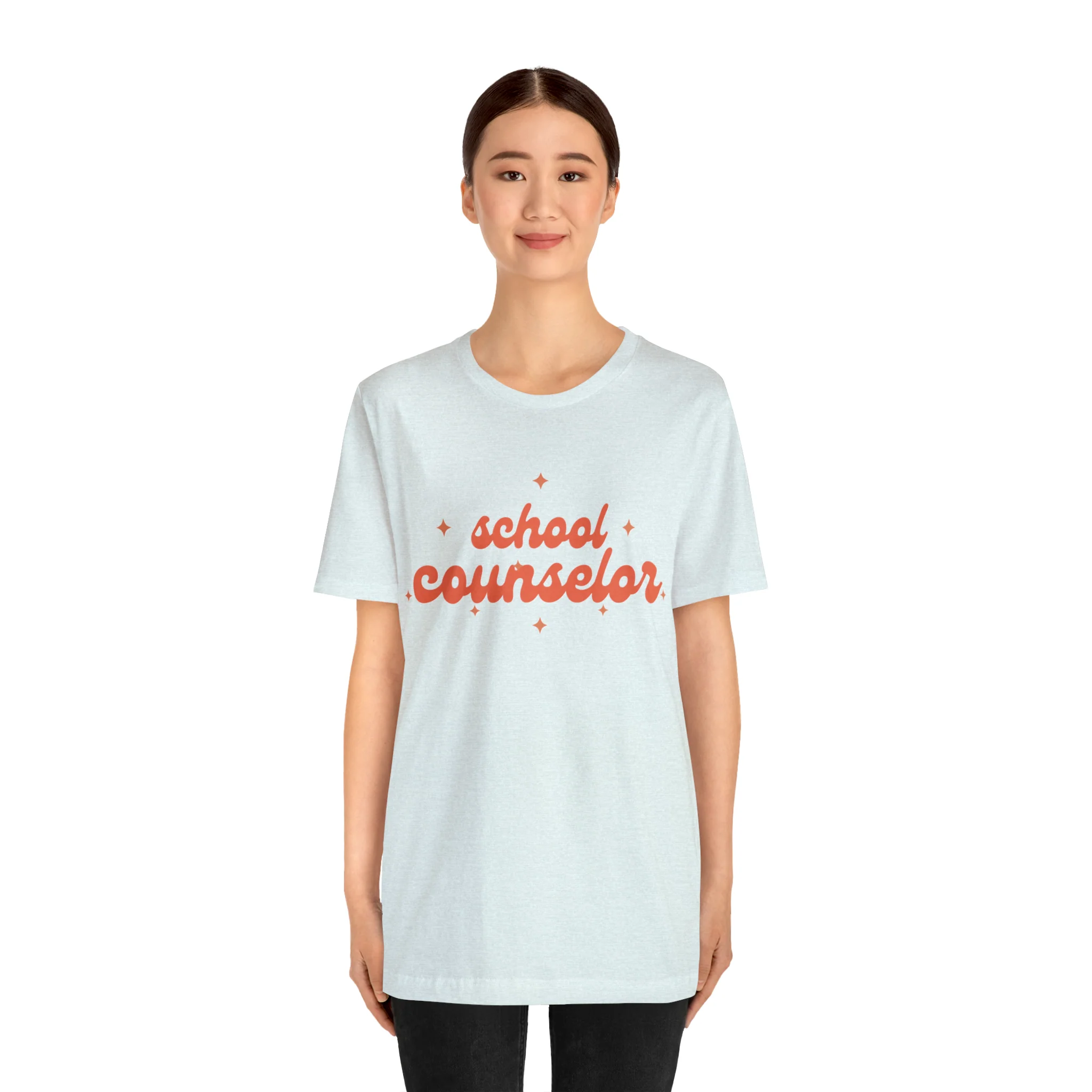 School Counselor Star Tee - Image 11