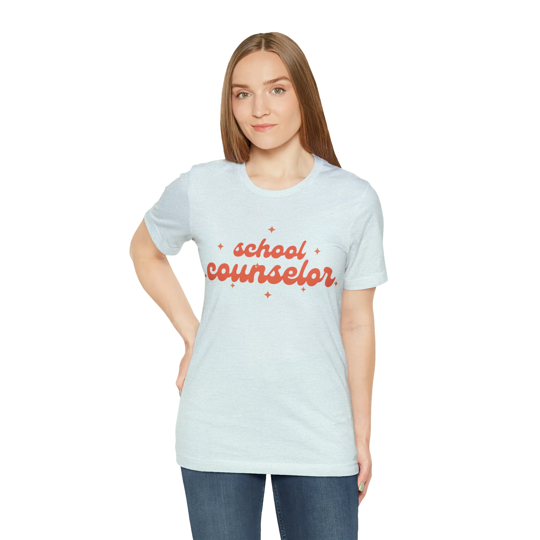 School Counselor Star Tee - Image 13