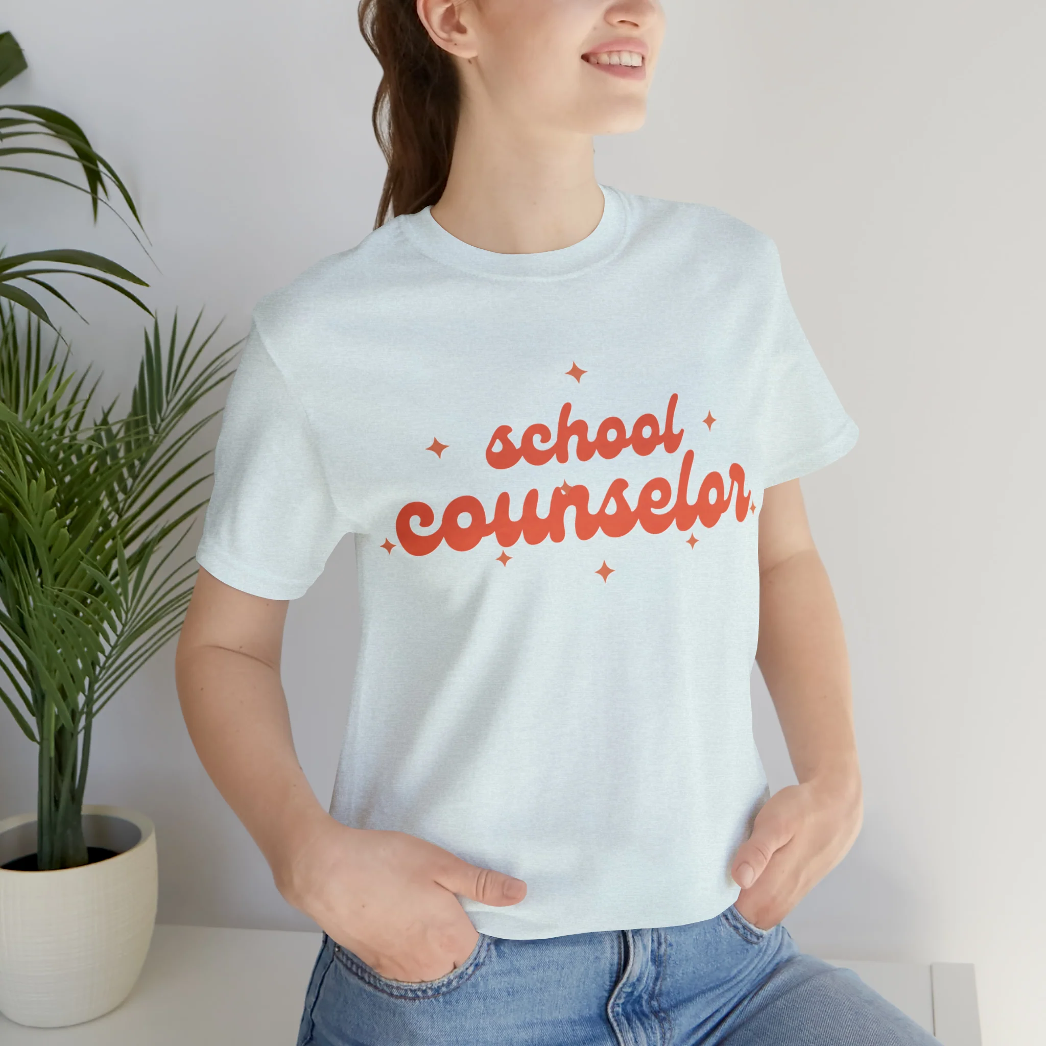 School Counselor Star Tee - Image 16