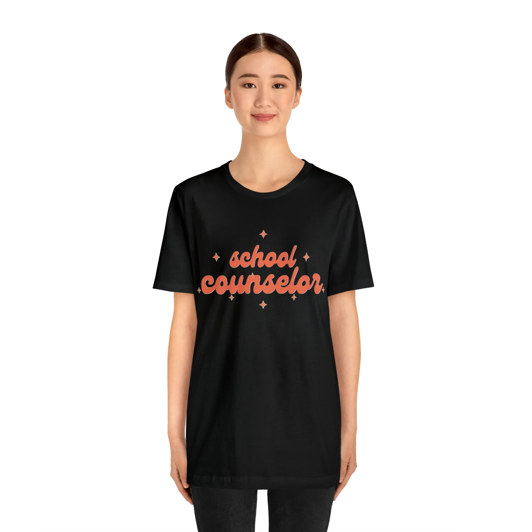 School Counselor Star Tee - Image 22