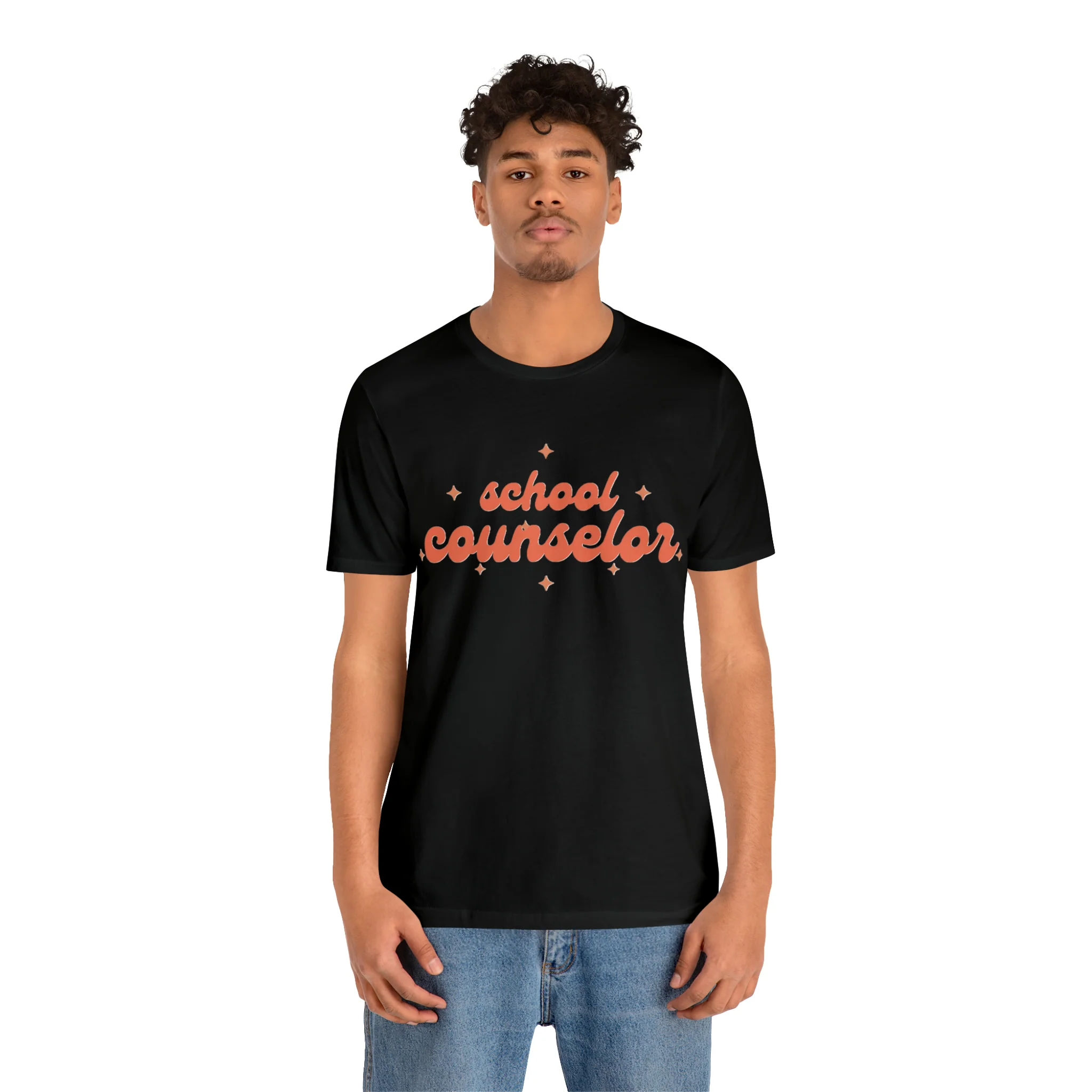 School Counselor Star Tee - Image 23
