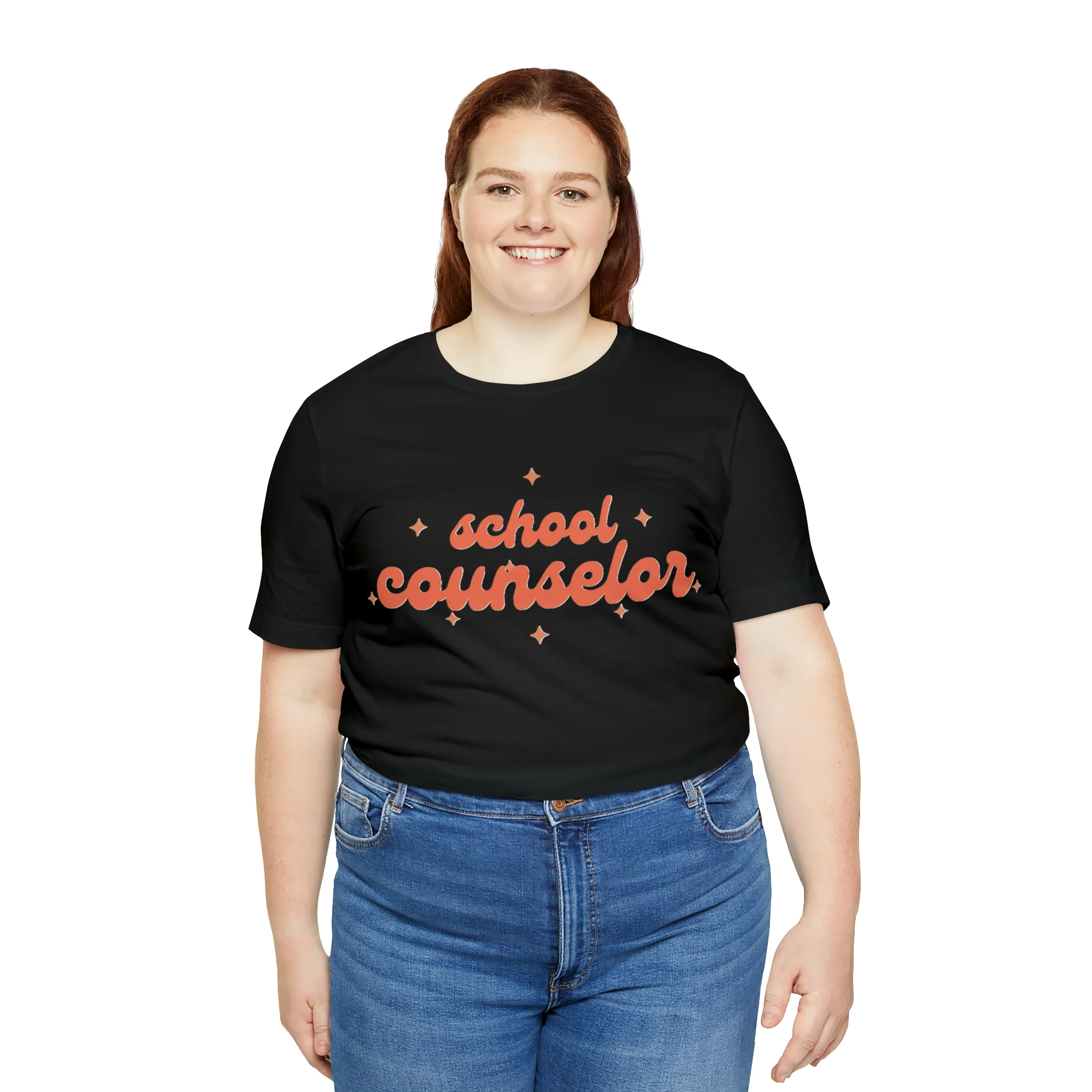 School Counselor Star Tee - Image 26