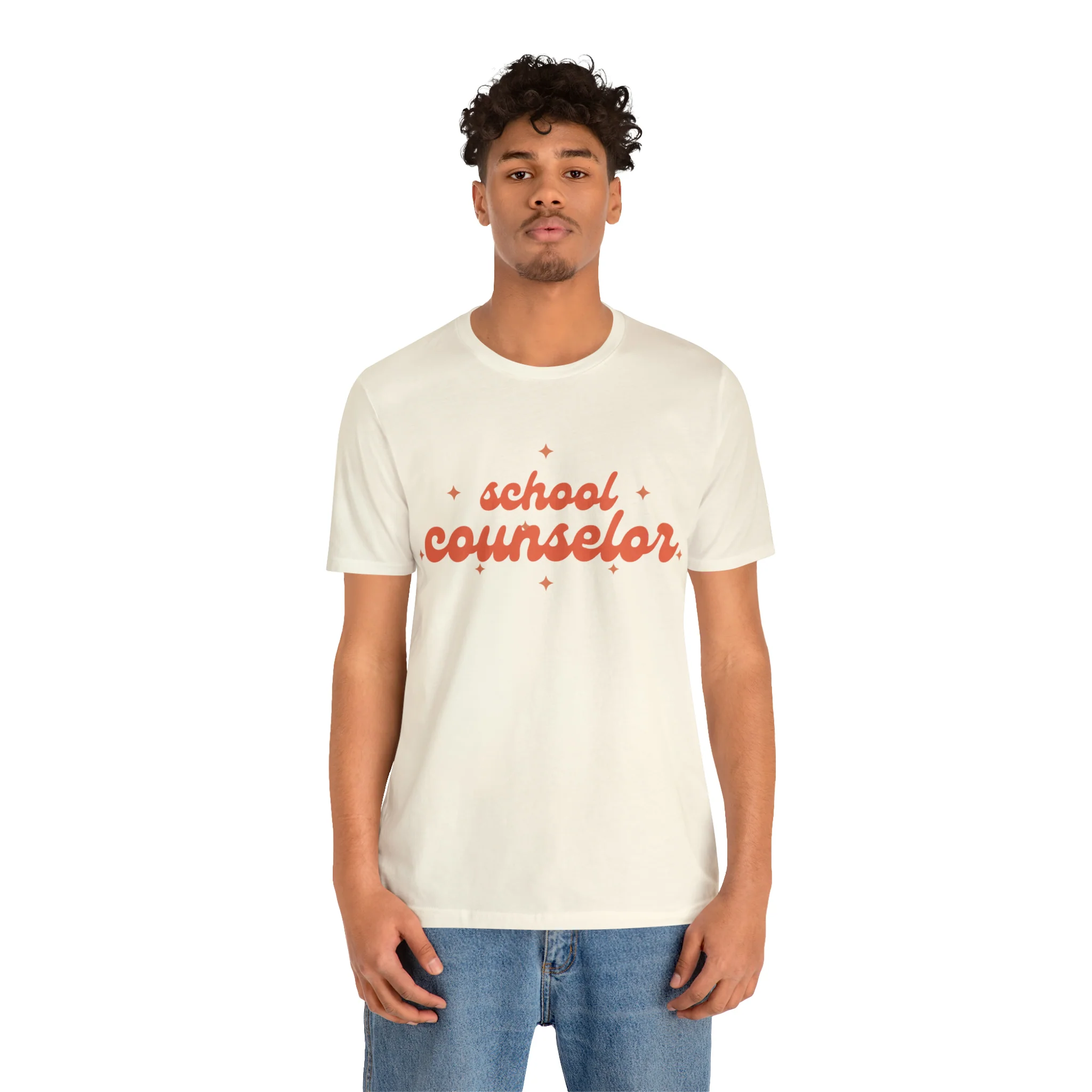 School Counselor Star Tee - Image 34
