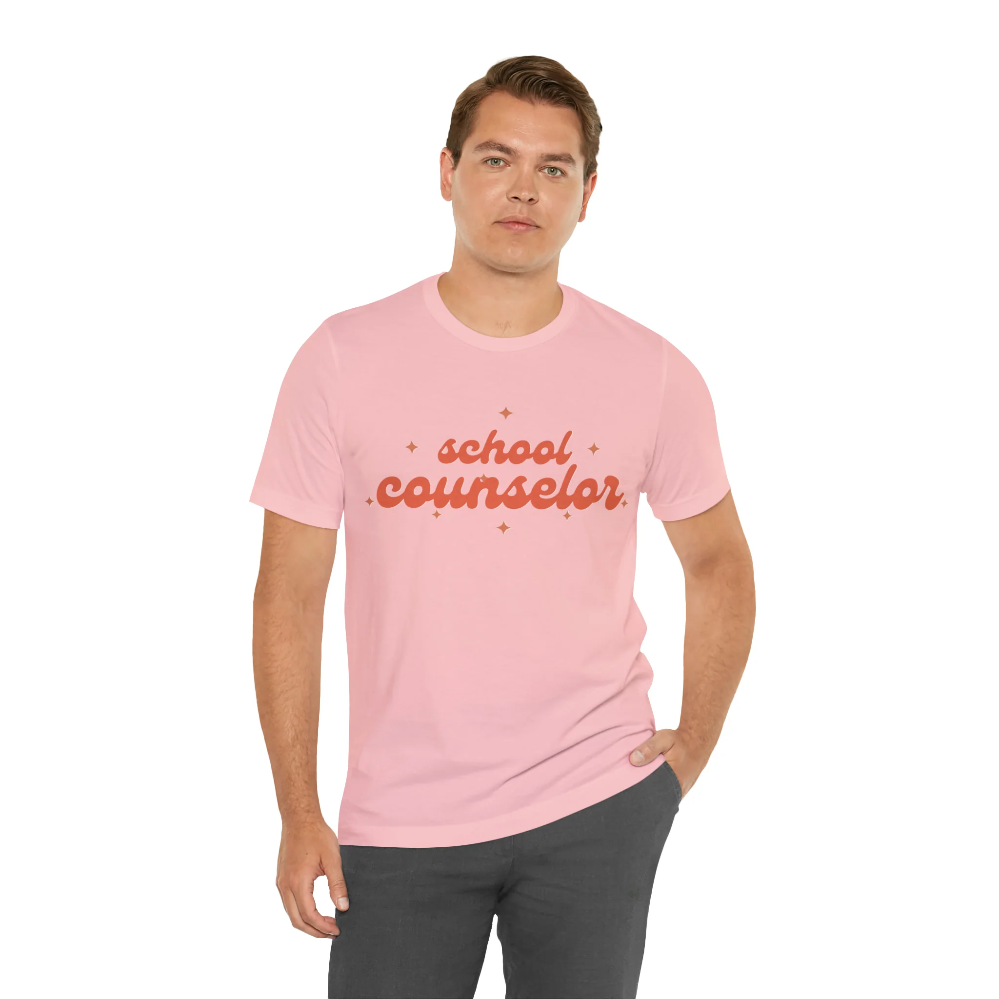 School Counselor Star Tee - Image 47