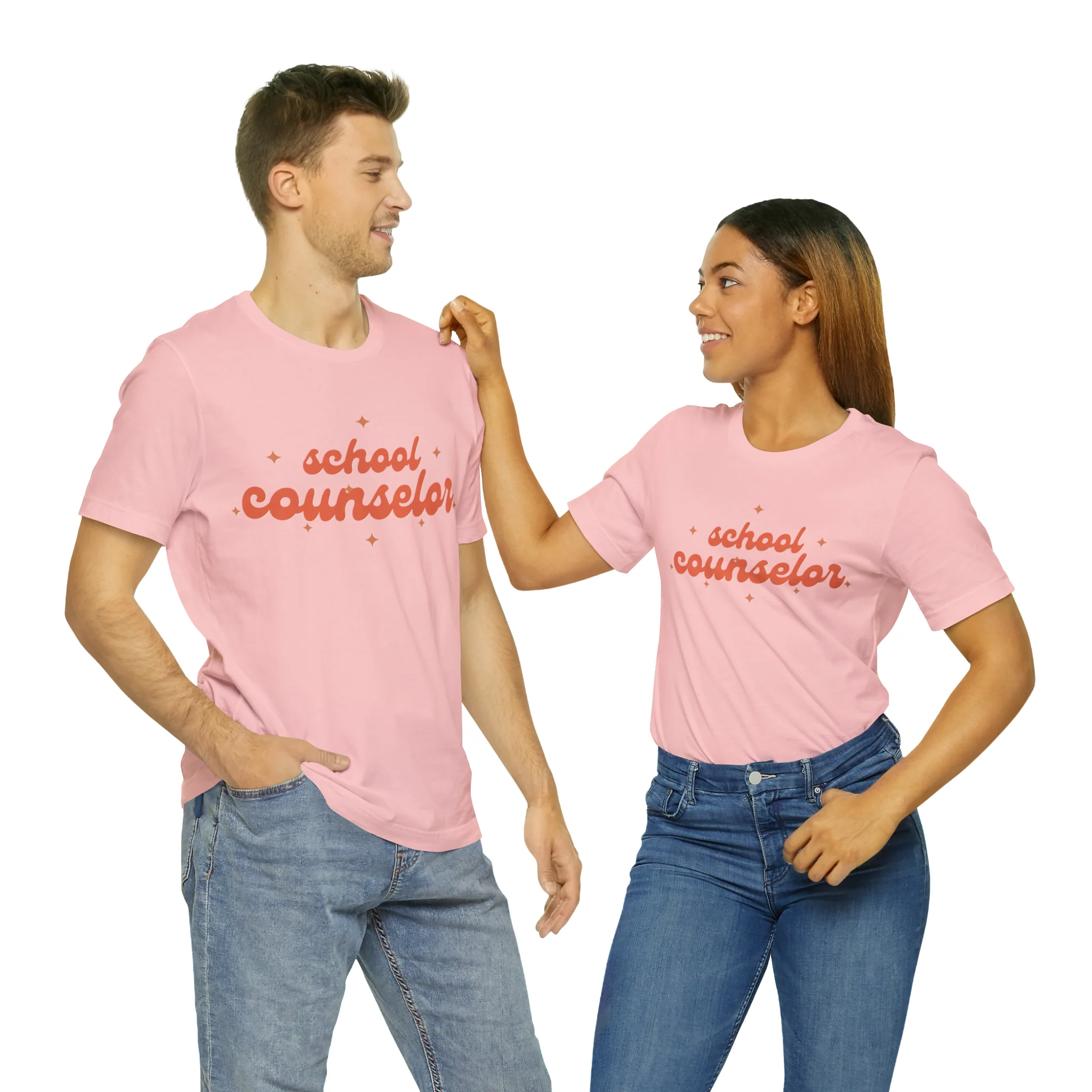 School Counselor Star Tee - Image 50